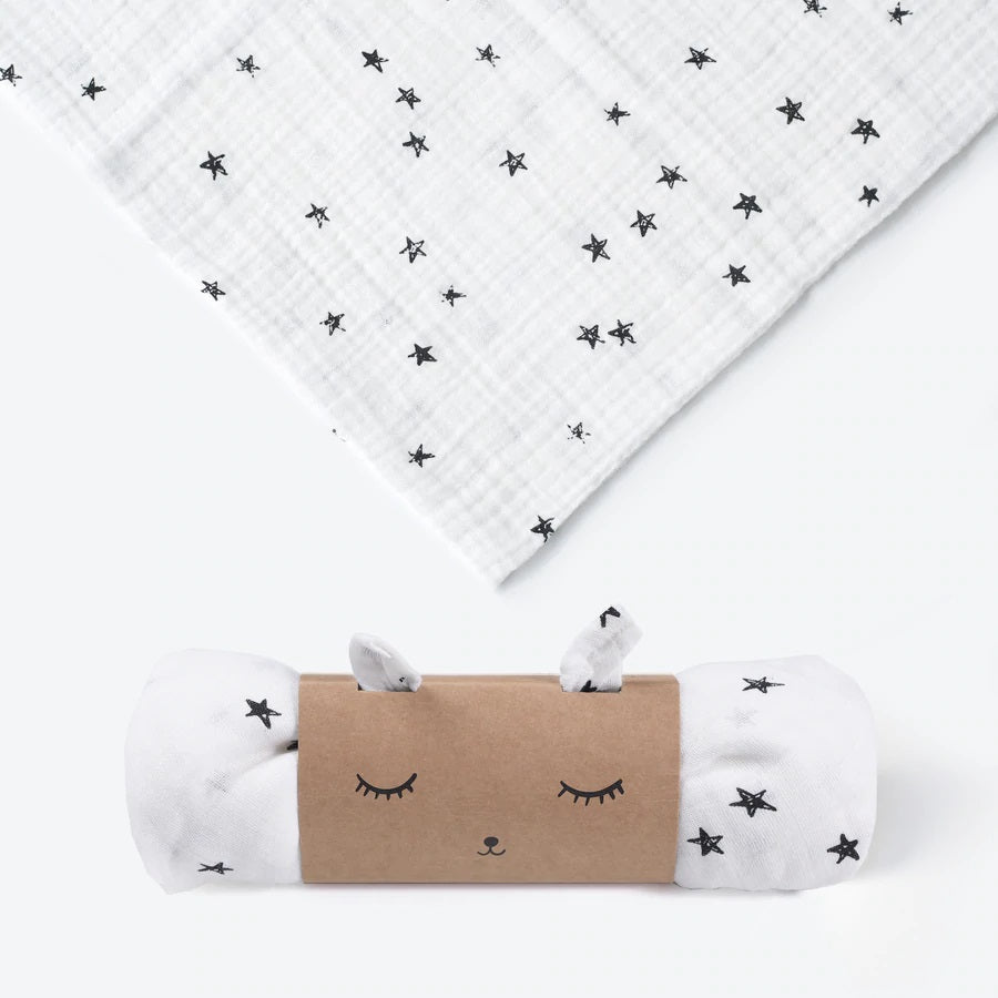 Stars Muslin Swaddle