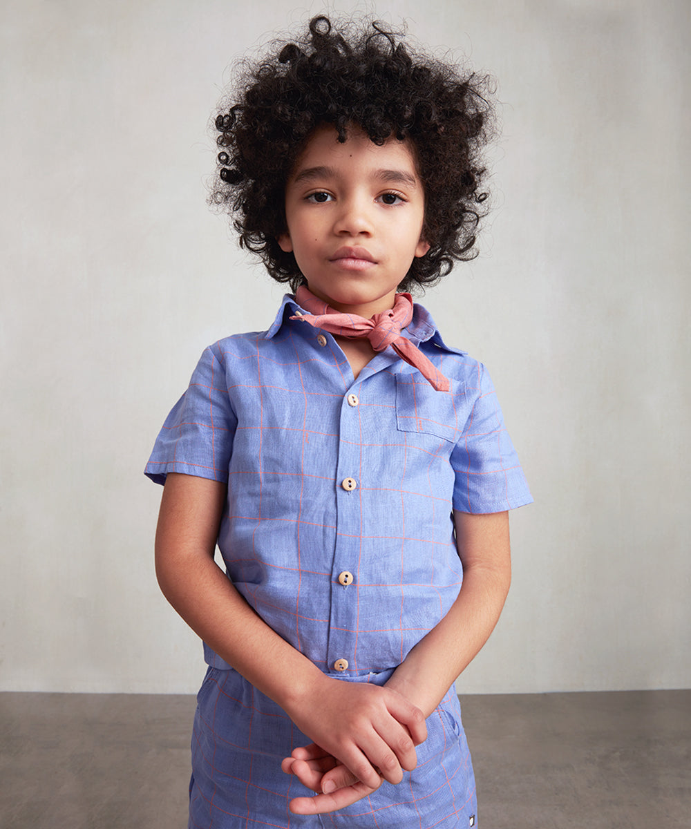 Button Down Shirt - Iris