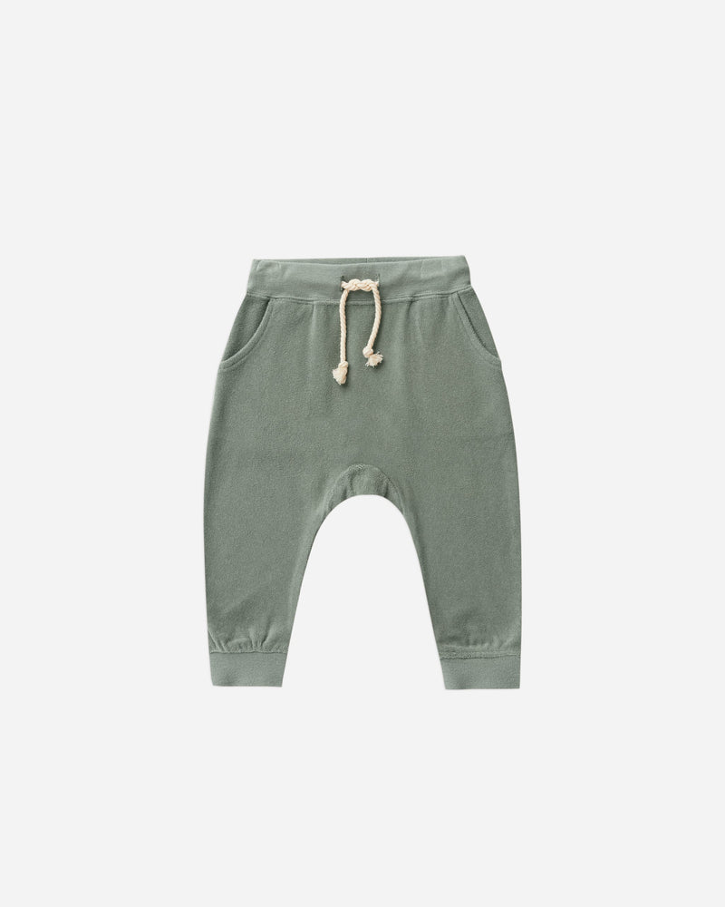 terry sweatpant, aqua