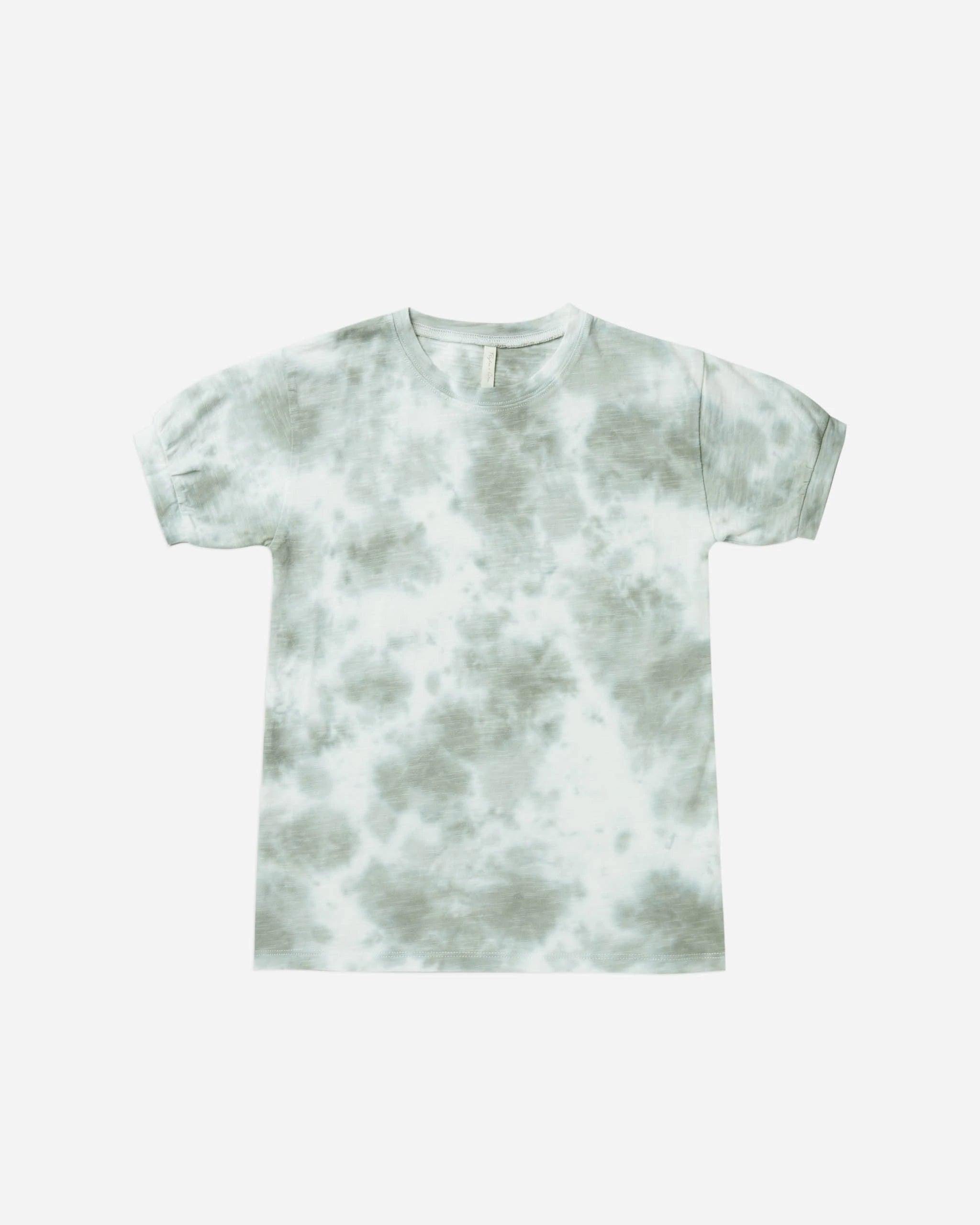 Jersey Shirt Dress | Aqua Tie Dye