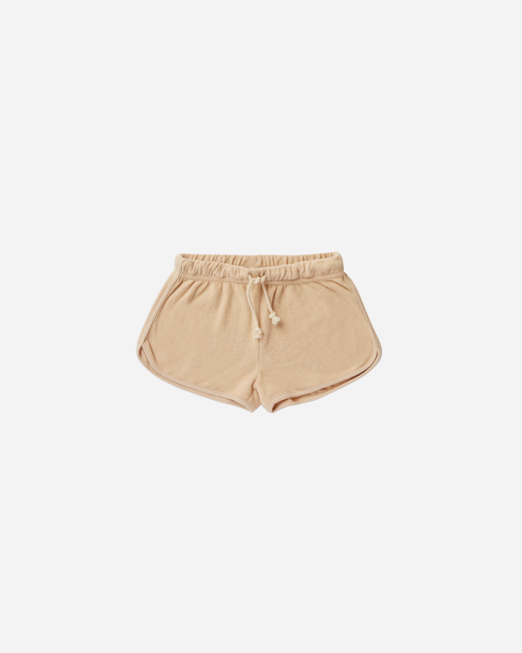 terry track short | shell