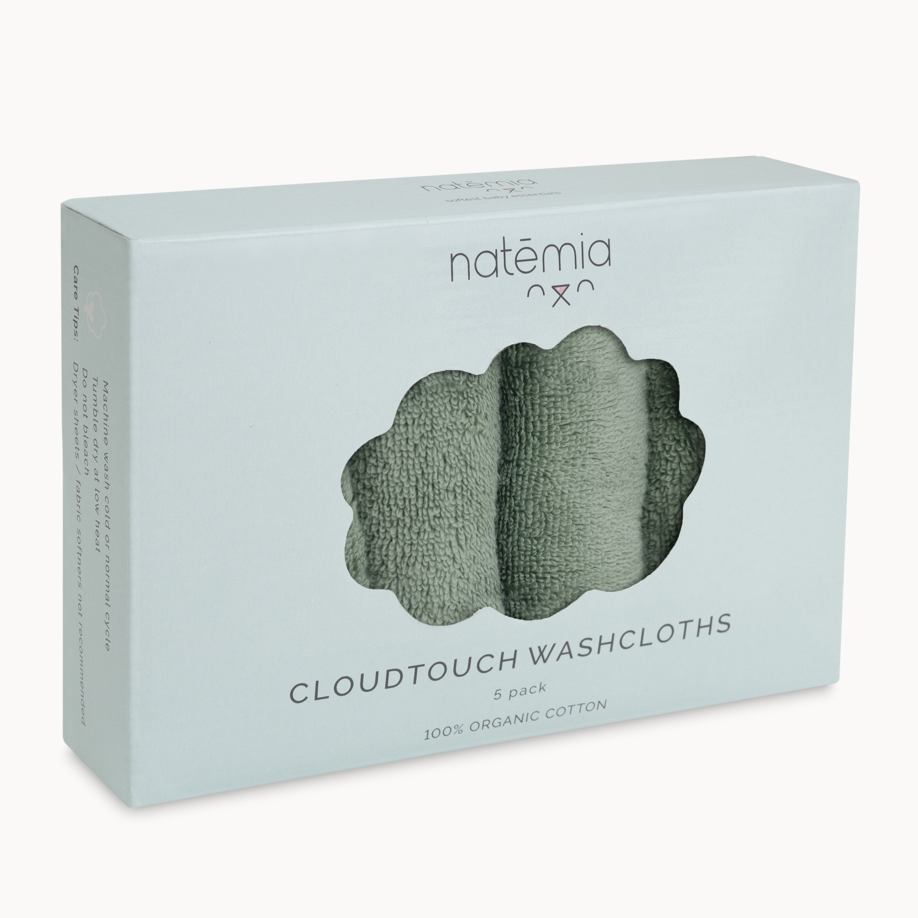 Organic Cotton Baby Washcloths