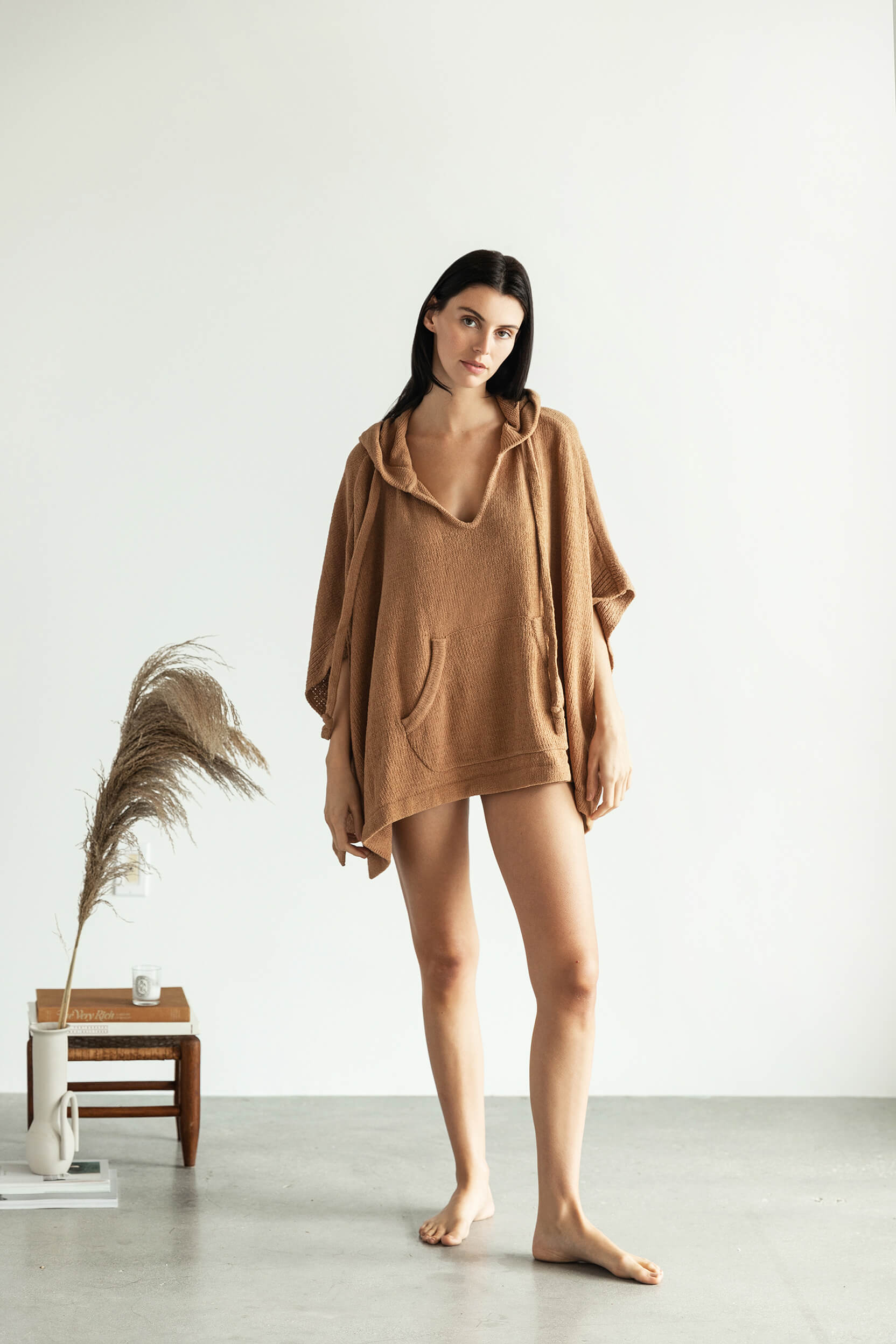 Nube Hooded Poncho