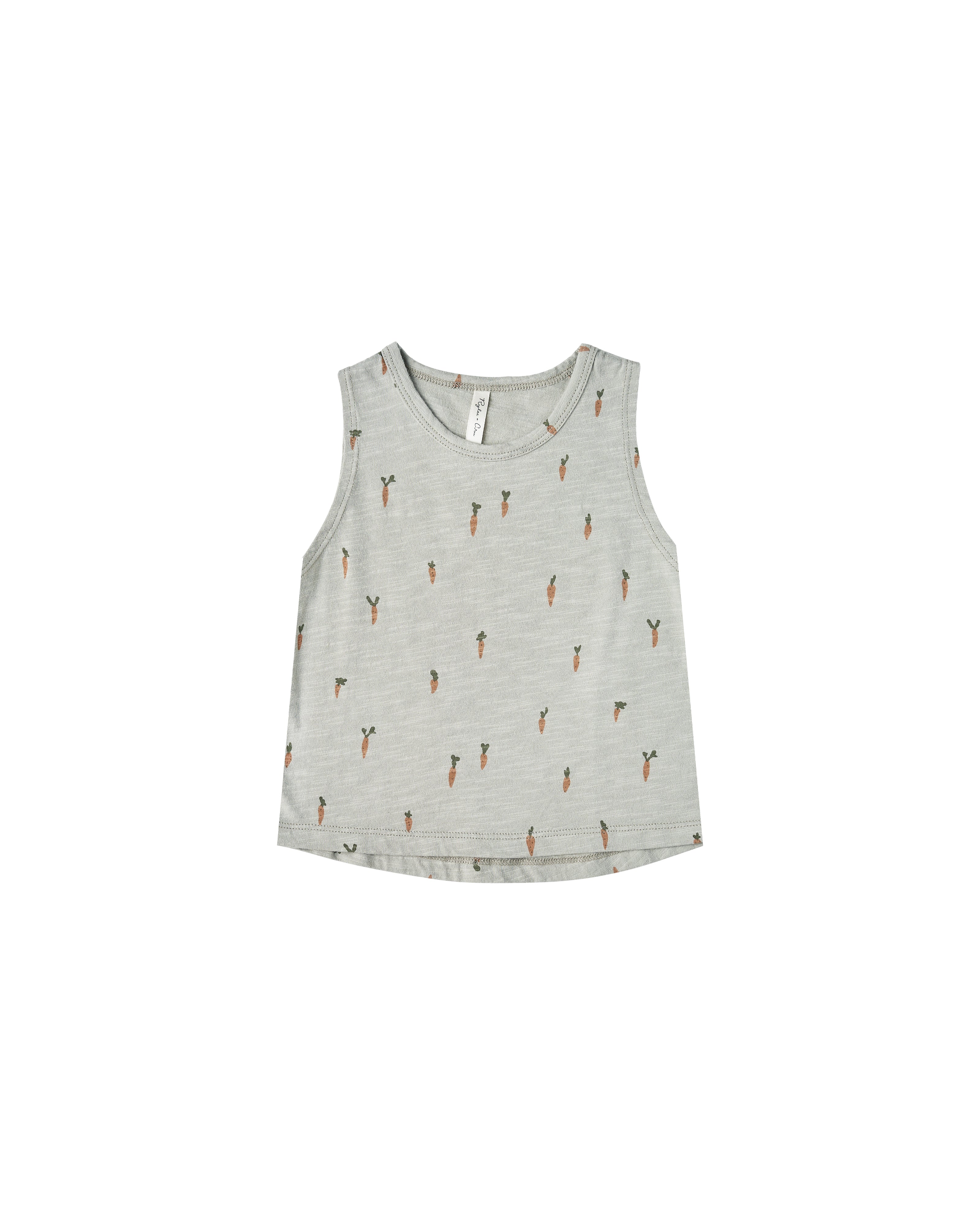Carrots Tank Blue Fog