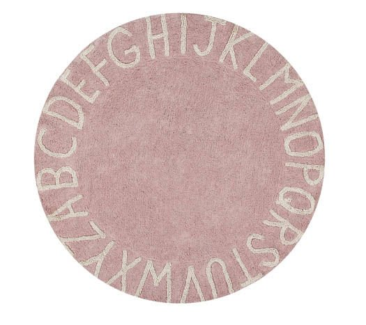 Round Abc Vintage Nude-Natural
