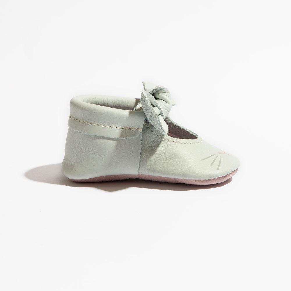 Bunny Knotted Bow Mocc