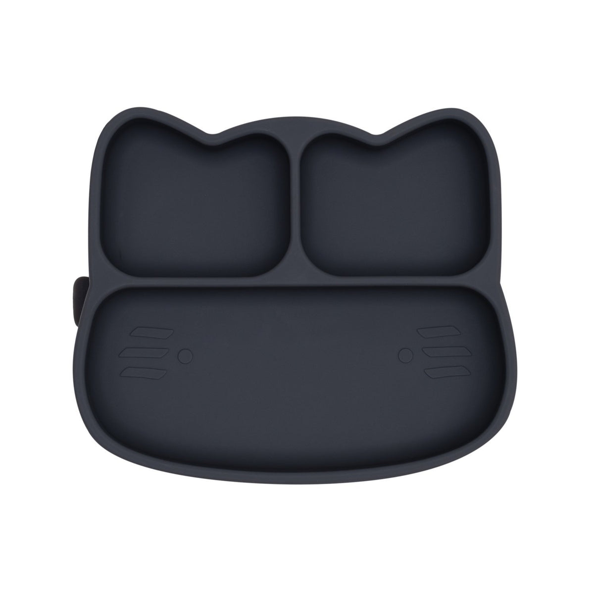 Cat Stickie Plate Charcoal