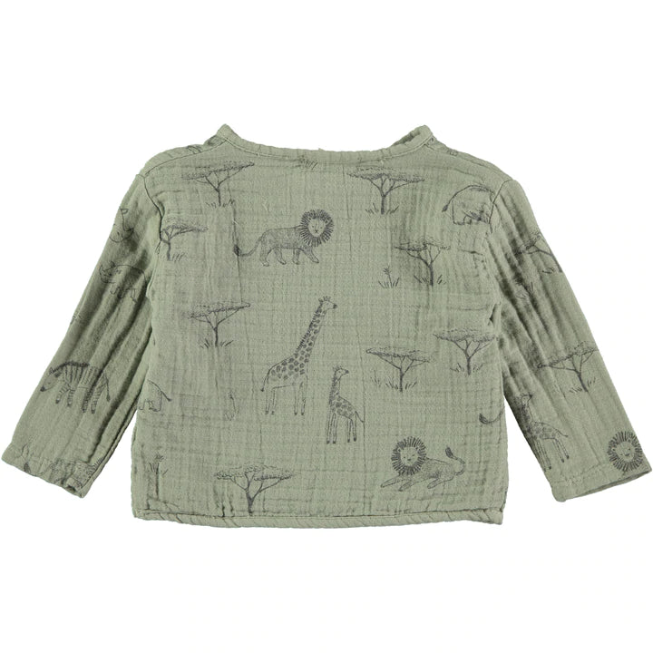 Savannah Kimono Top - Sage