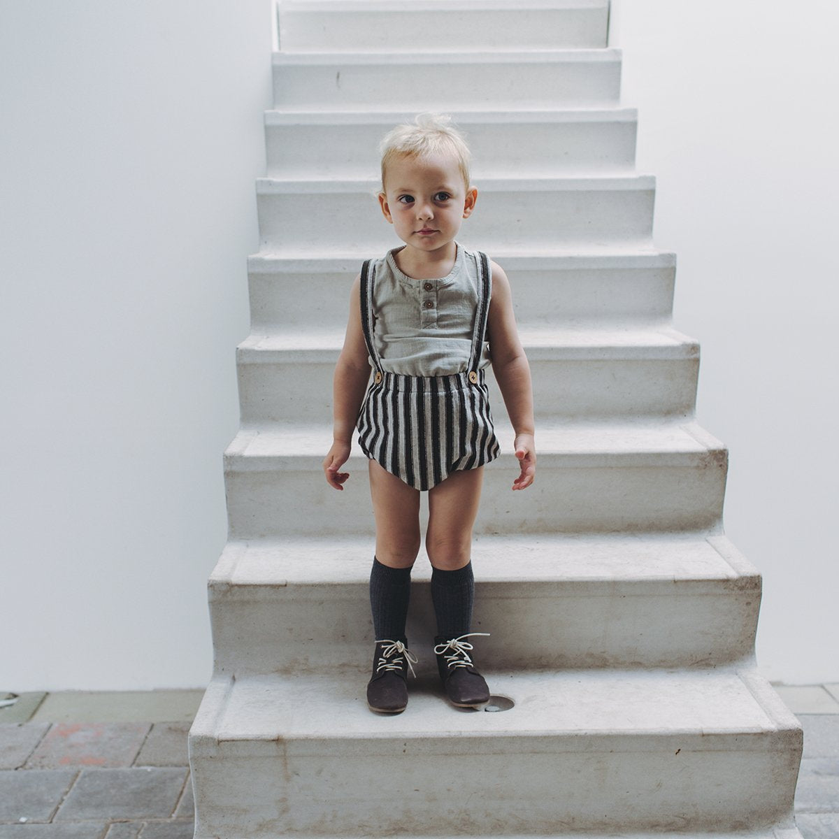 Organic Gauze Tank - Sage