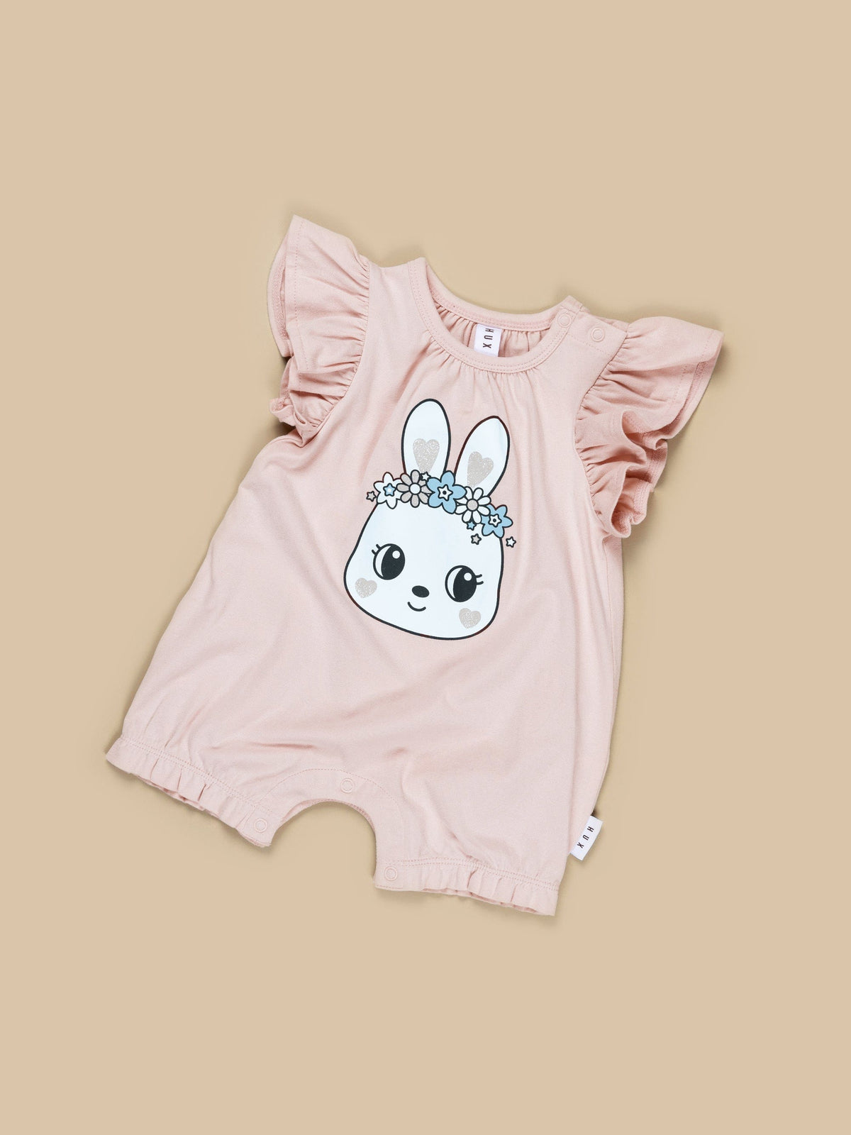 Bunny Princess Romper - Rose