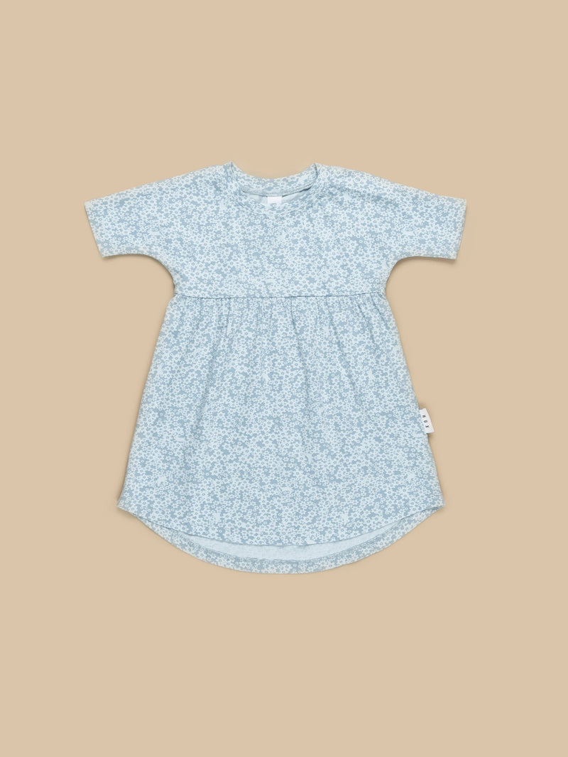 Floral Bunnies Swirl Dress - Frozen