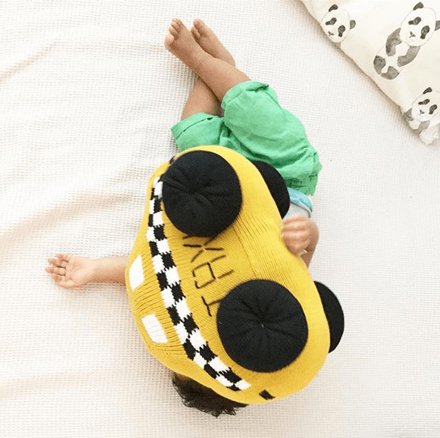Taxi - Organic Baby Pillow