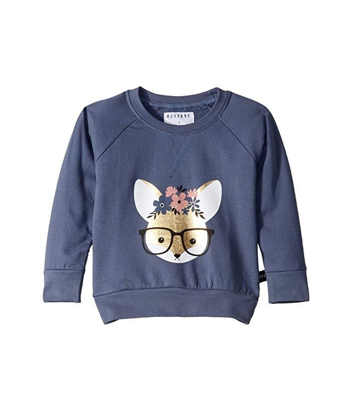 Flower Fox Sweatshirt