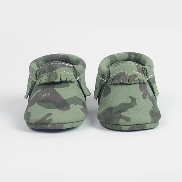 Green Camo Mocc