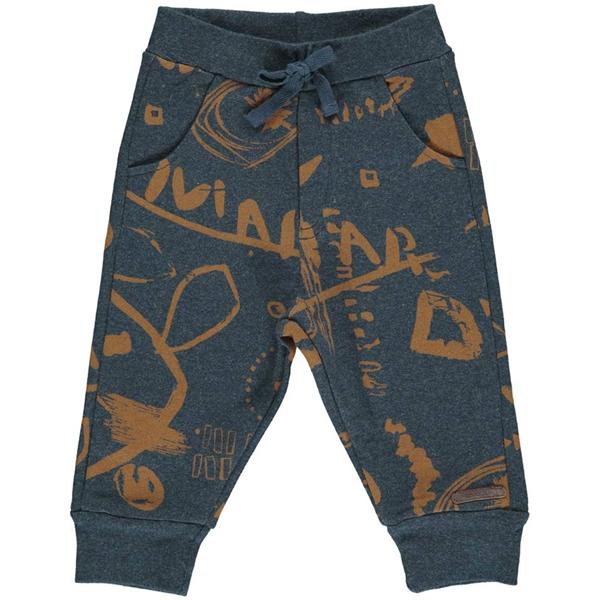 Light Sweat Pants - Oily Blue Melange