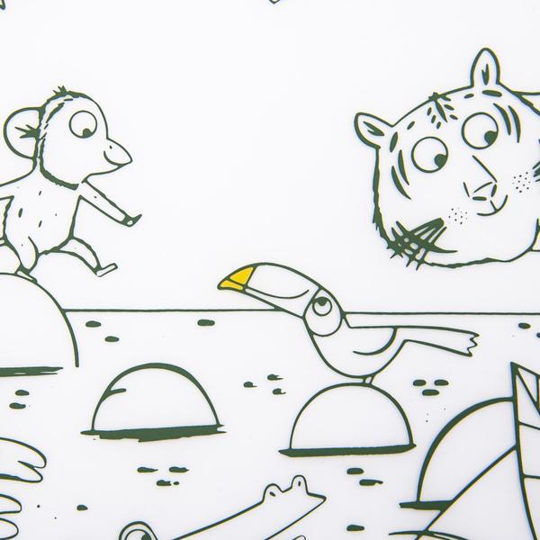 Mark mat: jungle