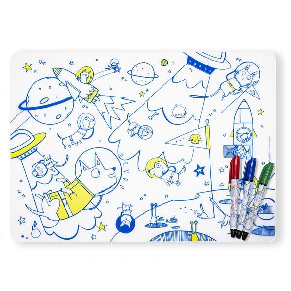 Mark mat set: space animals