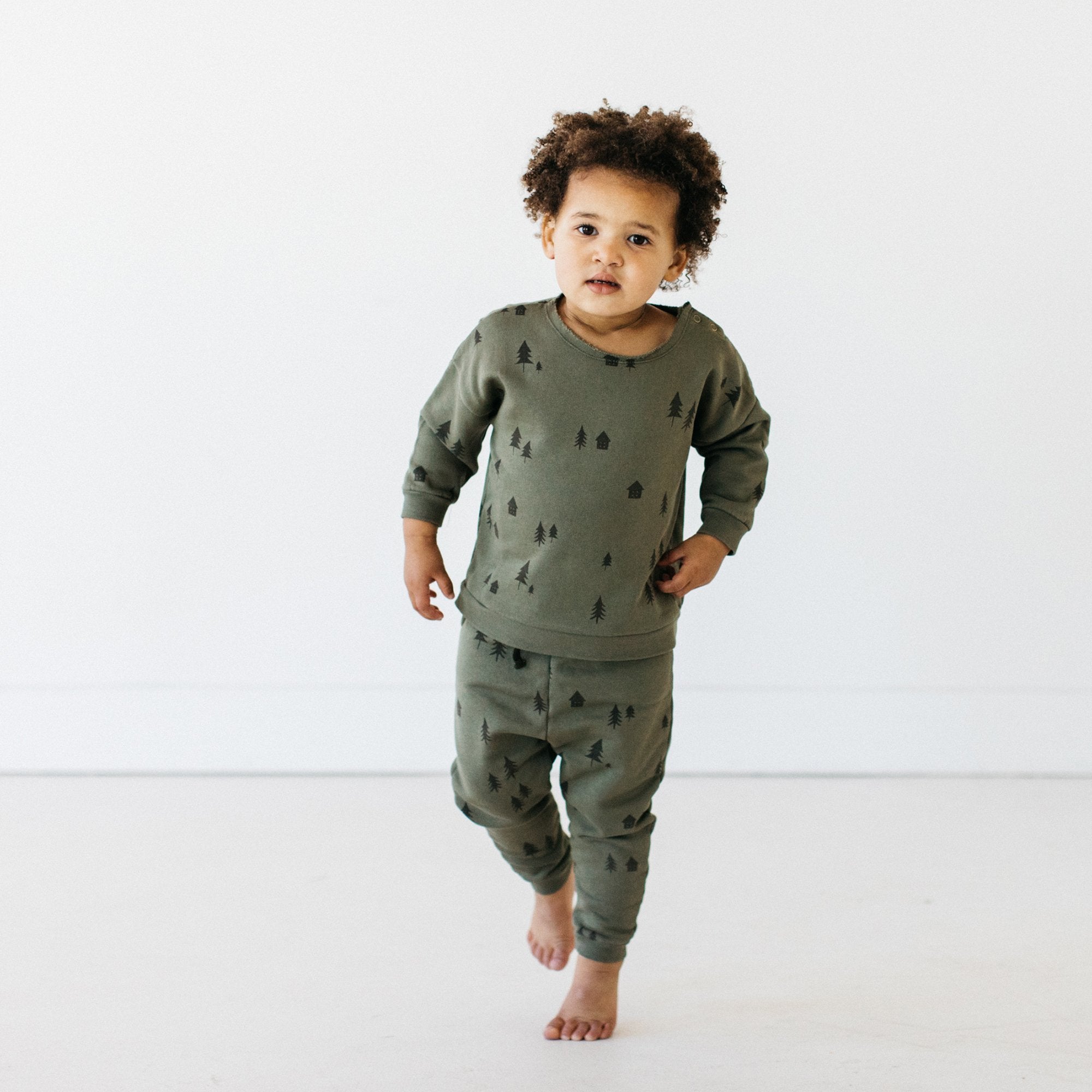 Organic Vintage Woodland Joggers