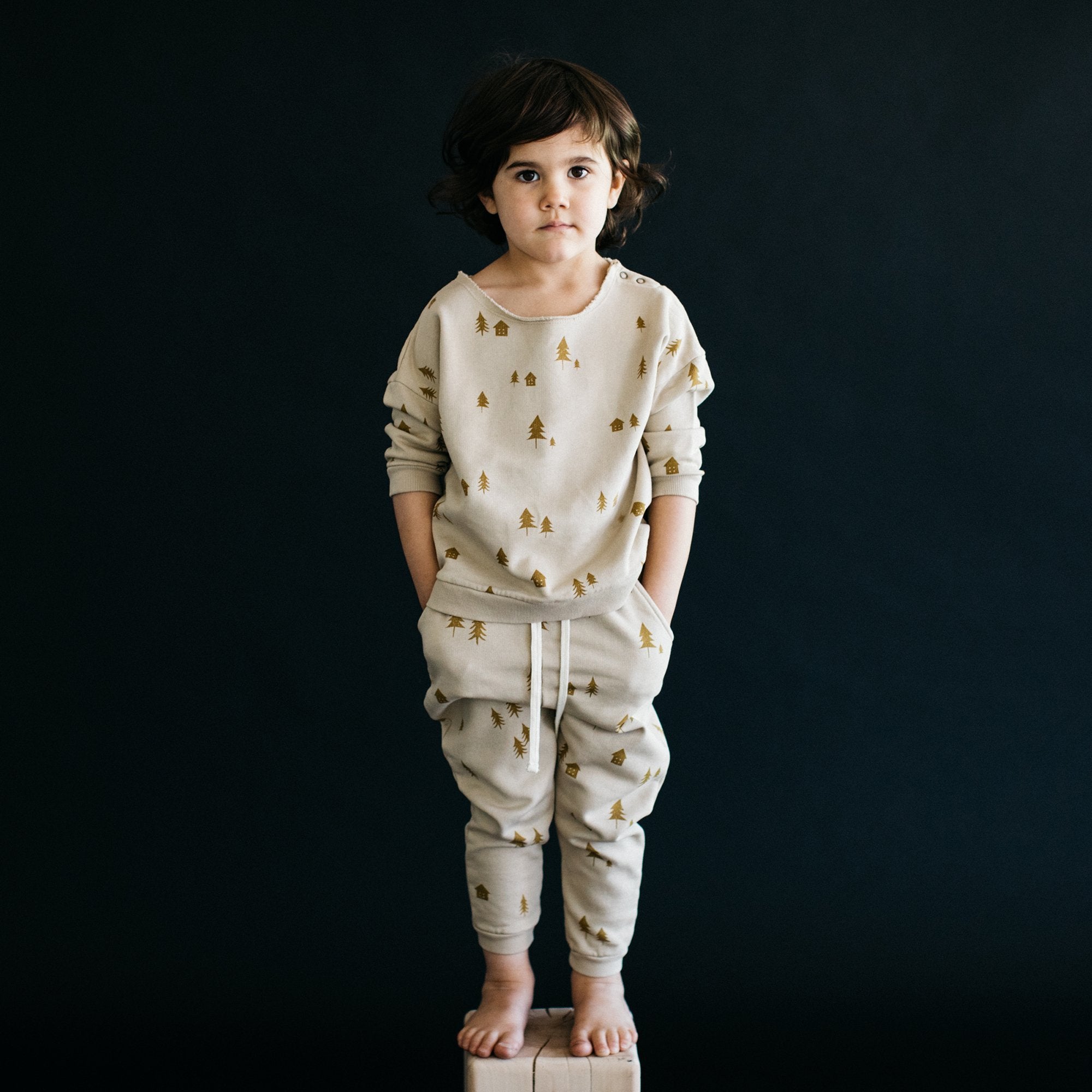 Organic Vintage Woodland Joggers