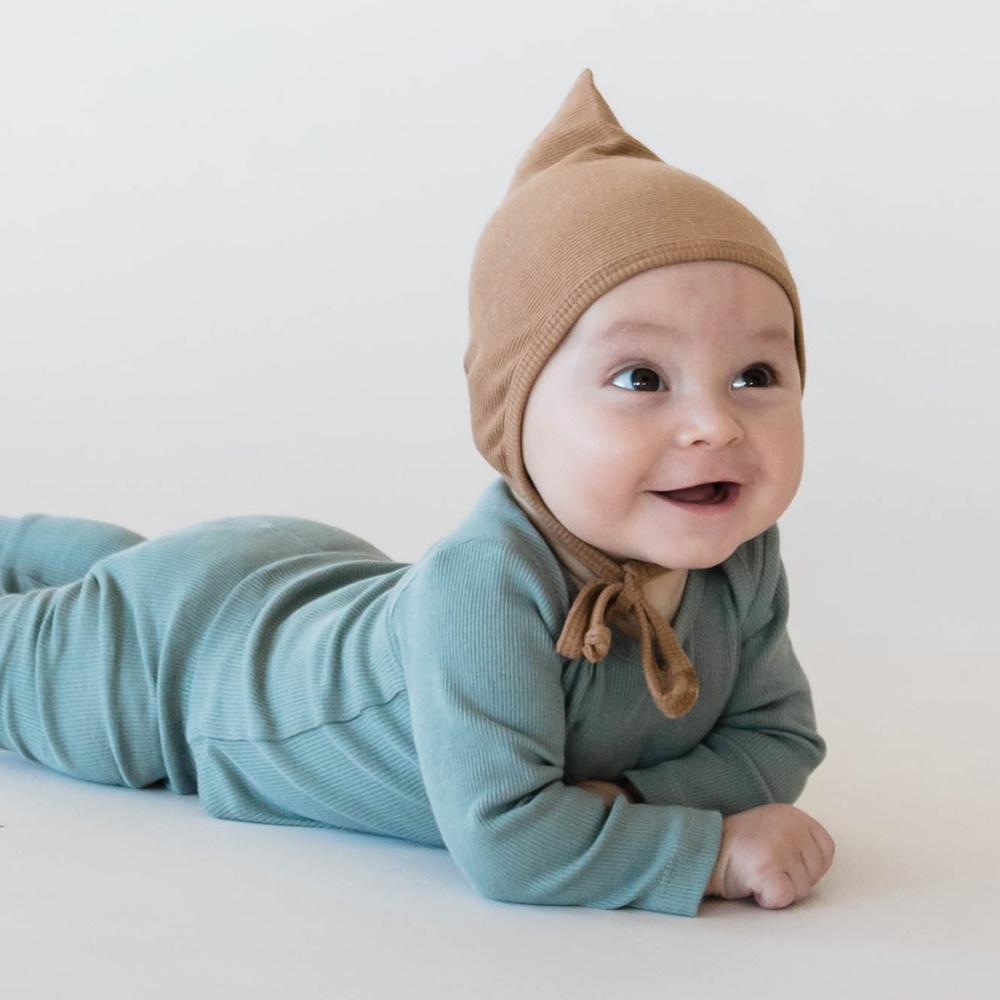 Ribbed Longsleeve Lap Tee