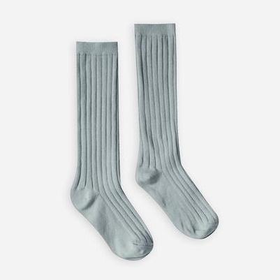 Solid Knee Socks