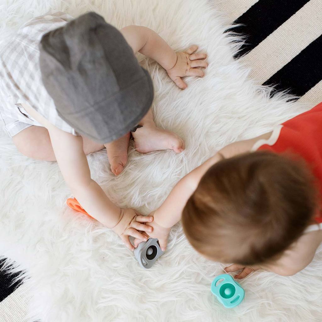 The Pop - Teal + Grey Twin Pack