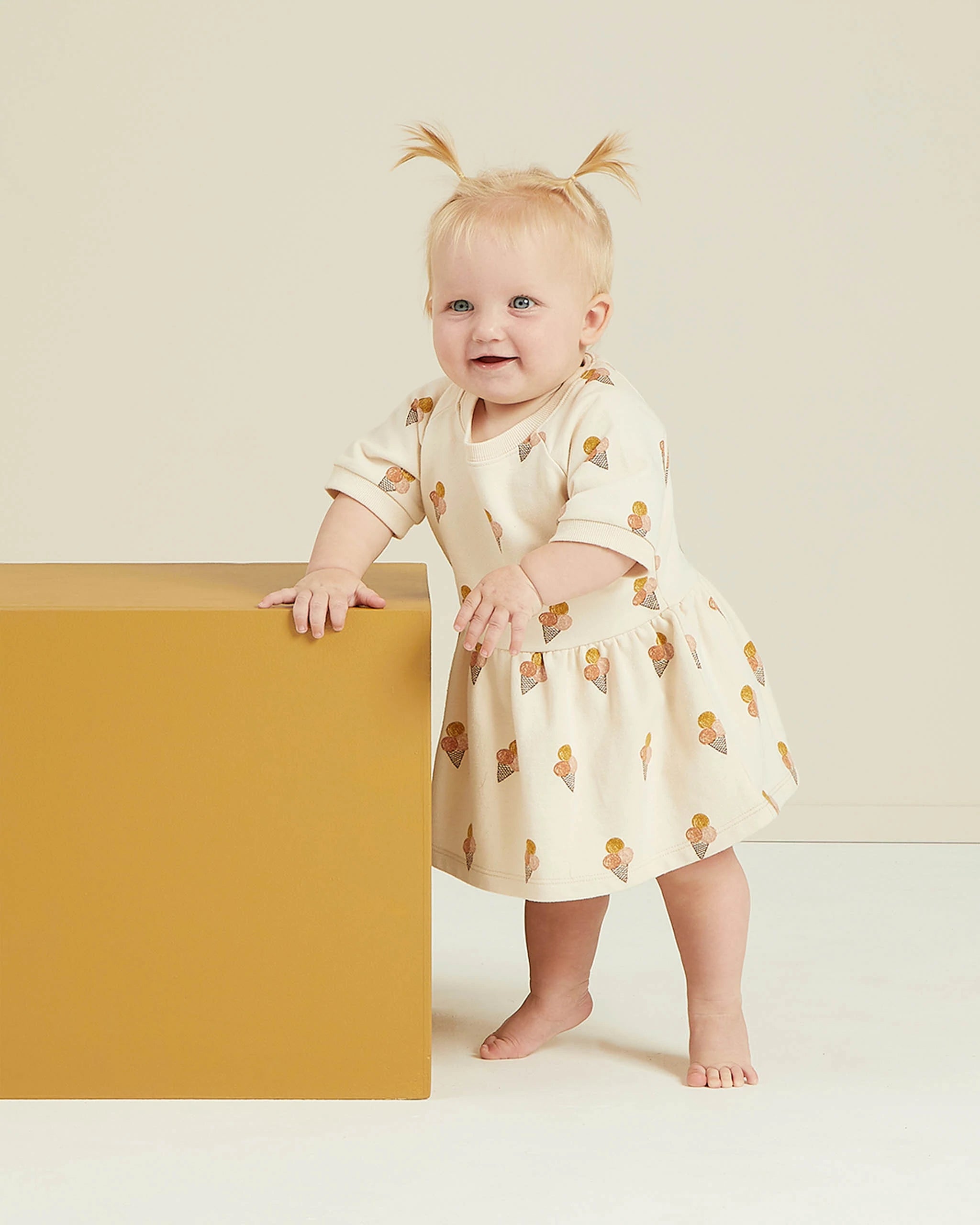 Raglan Dress | Ice Cream