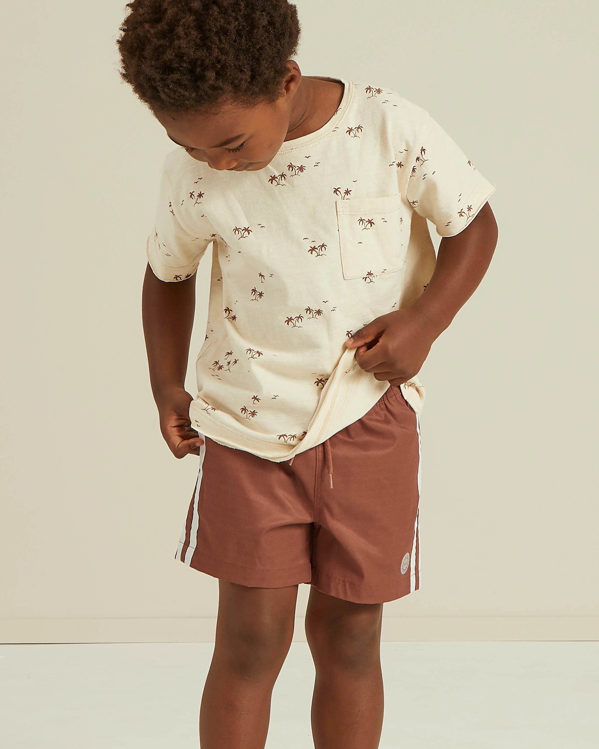 Raw Edge Tee | Palms