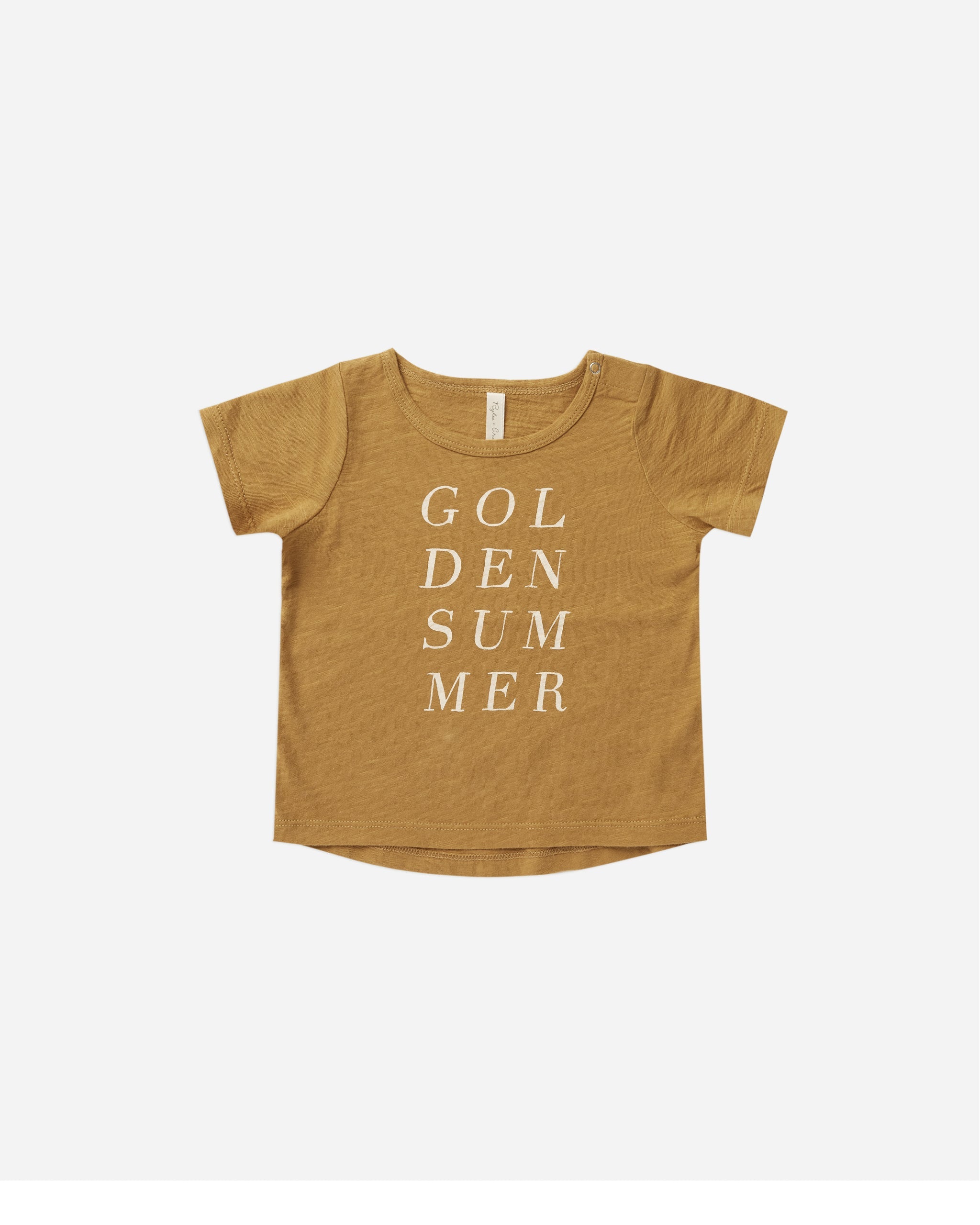 basic tee | golden summer