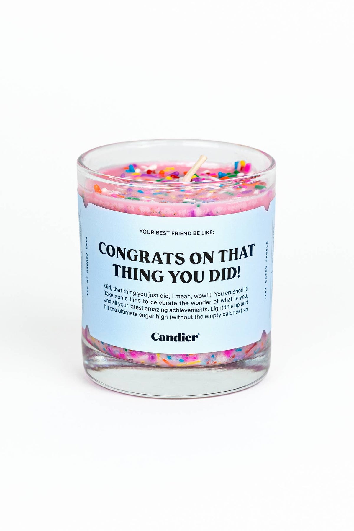Congrats Candle