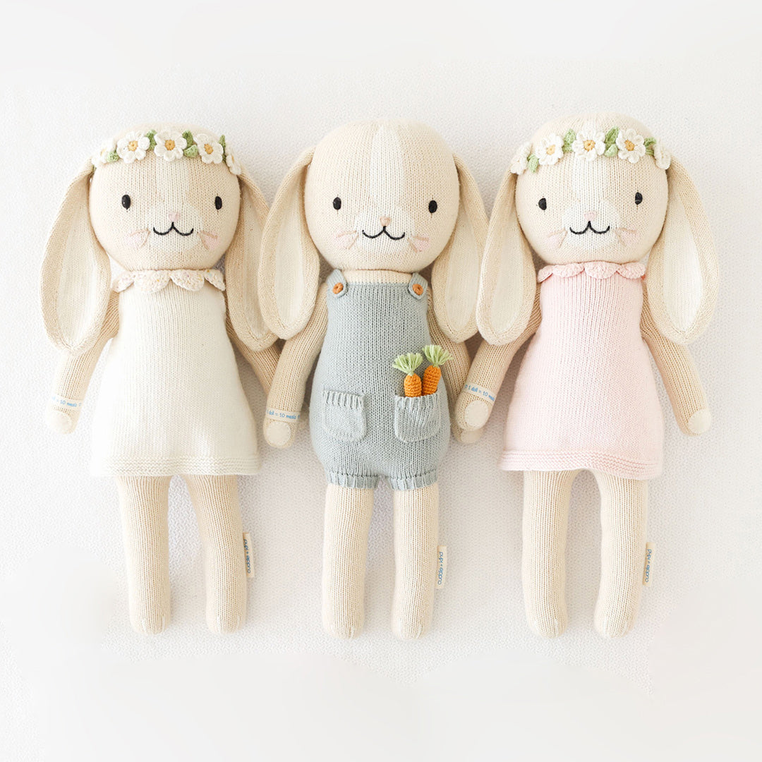 cuddle+kind Hannah the Bunny in Blush, Regular