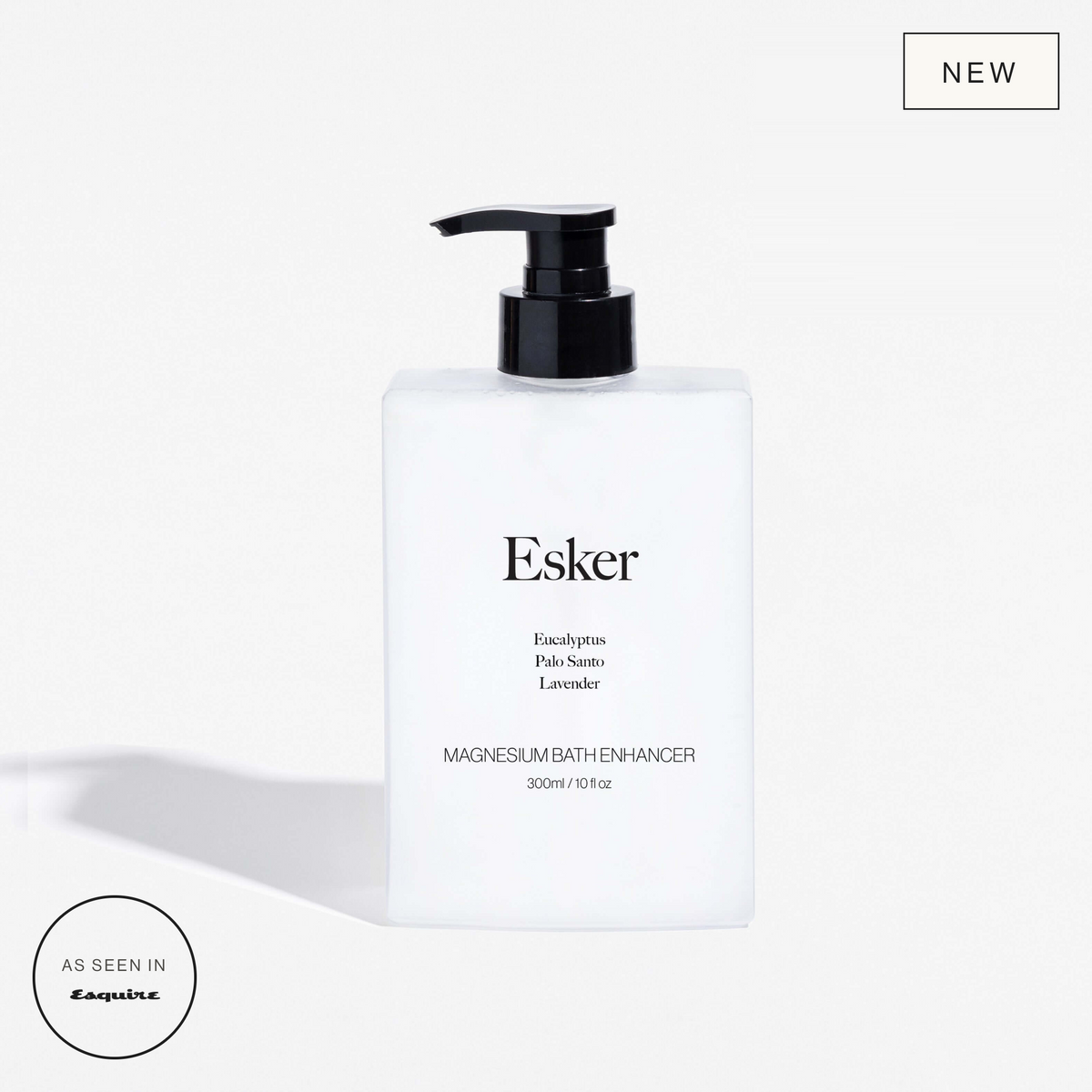 Esker Magnesium Bath Enhancer bottle