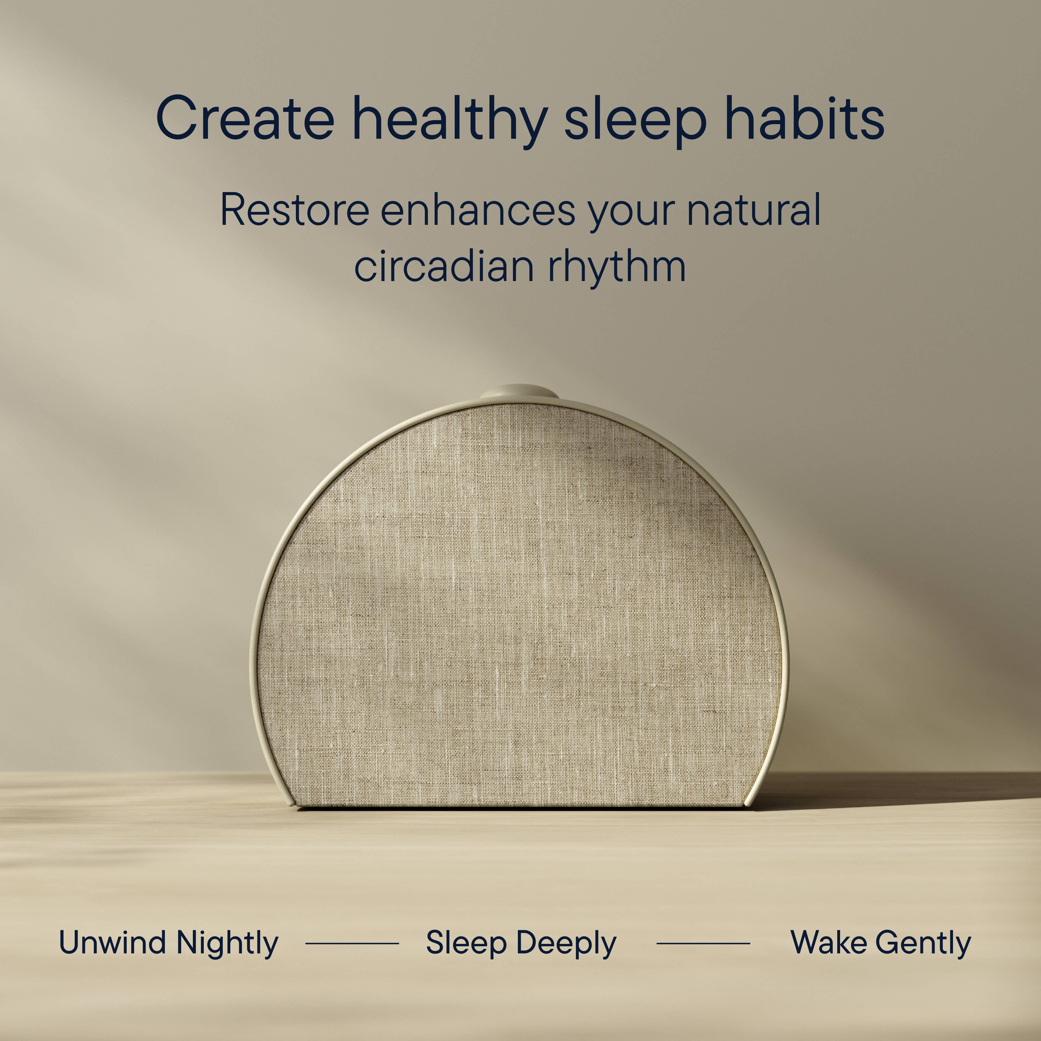 Hatch Restore 3 Sunrise Alarm Clock in Putty