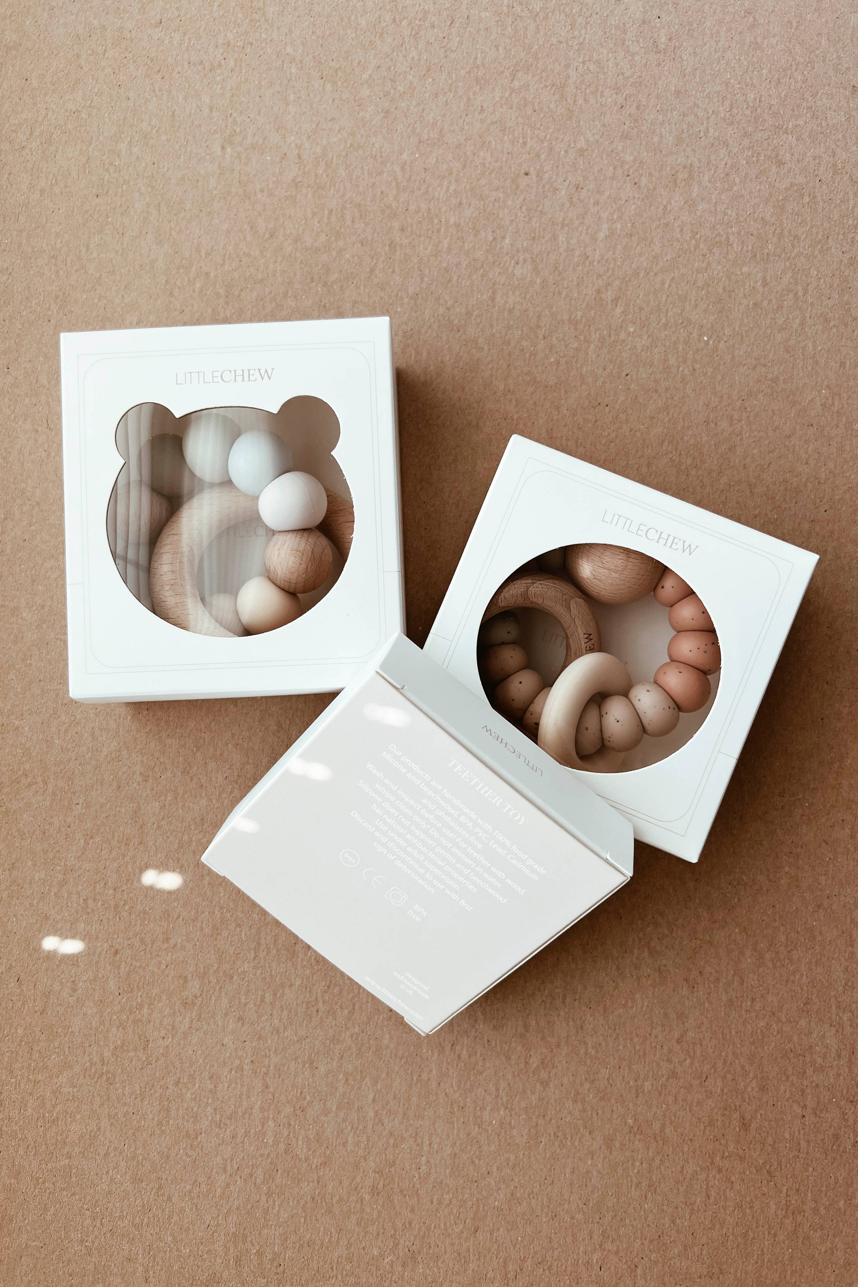 Freezer Teether - Chamomile | Speckled Vanilla