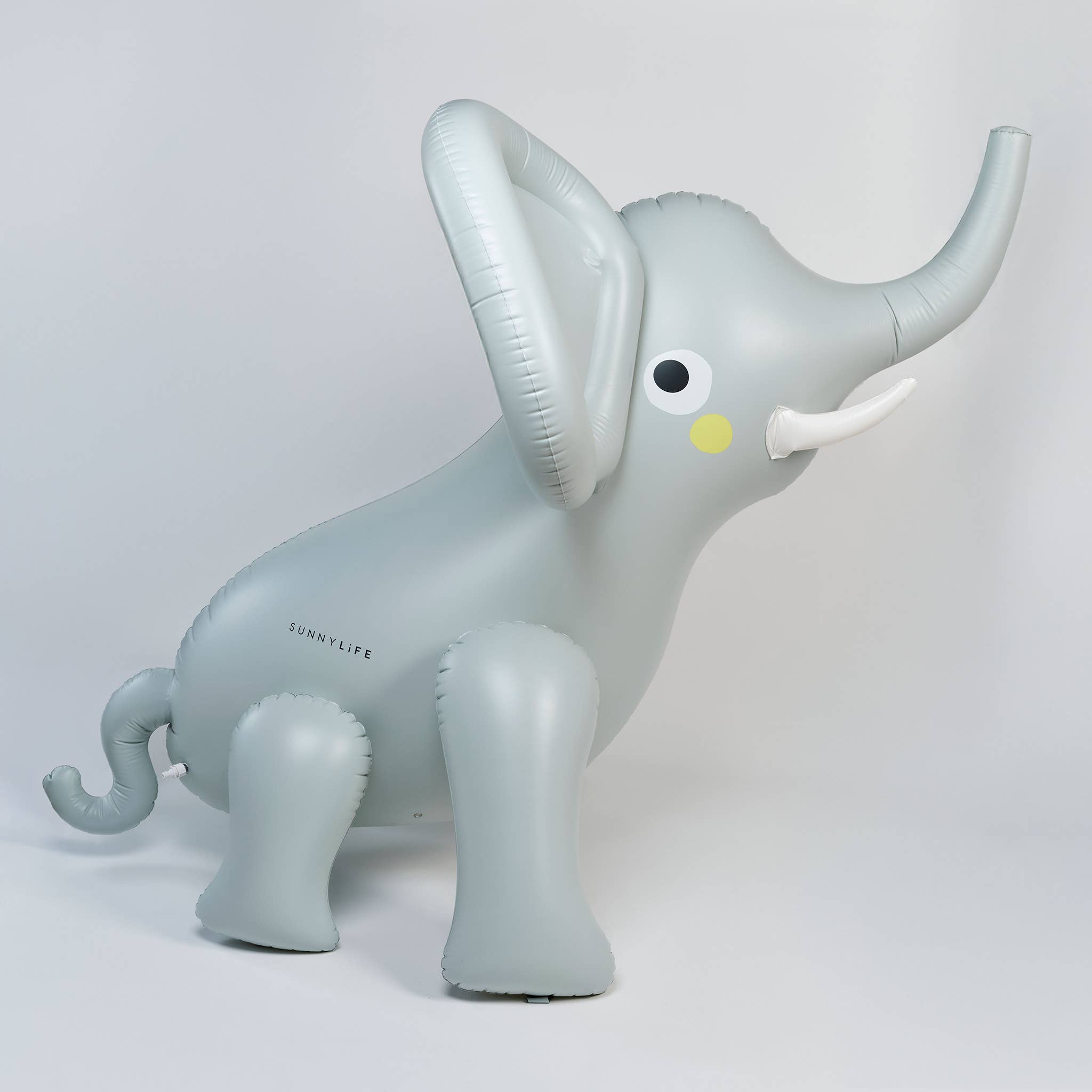 Inflatable Giant Sprinkler Eli the Elephant Grey