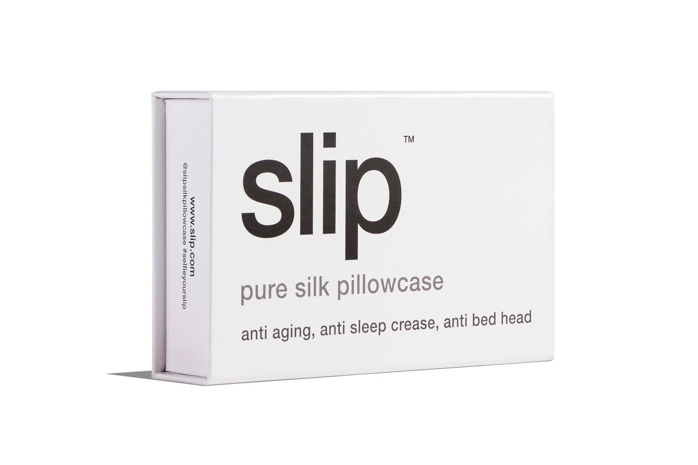 Mulberry Silk Pillowcase - Queen / White