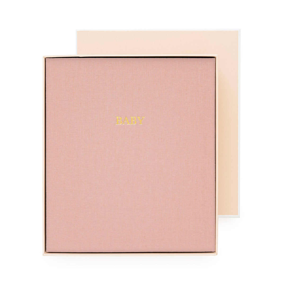 Baby Book - Rose Linen/ Pale Pink