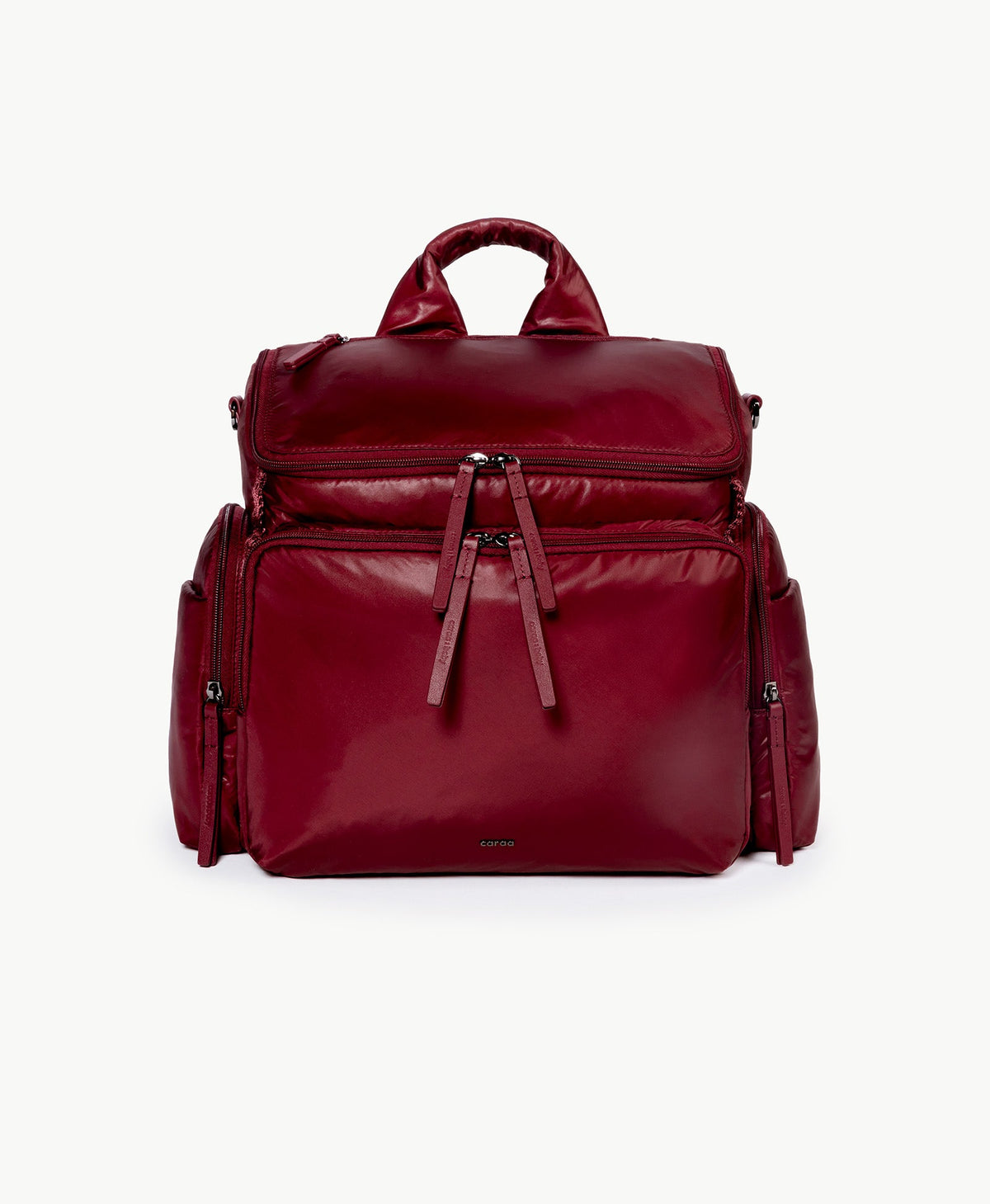 Caraa Baby Bag Large in Tawny Port, front