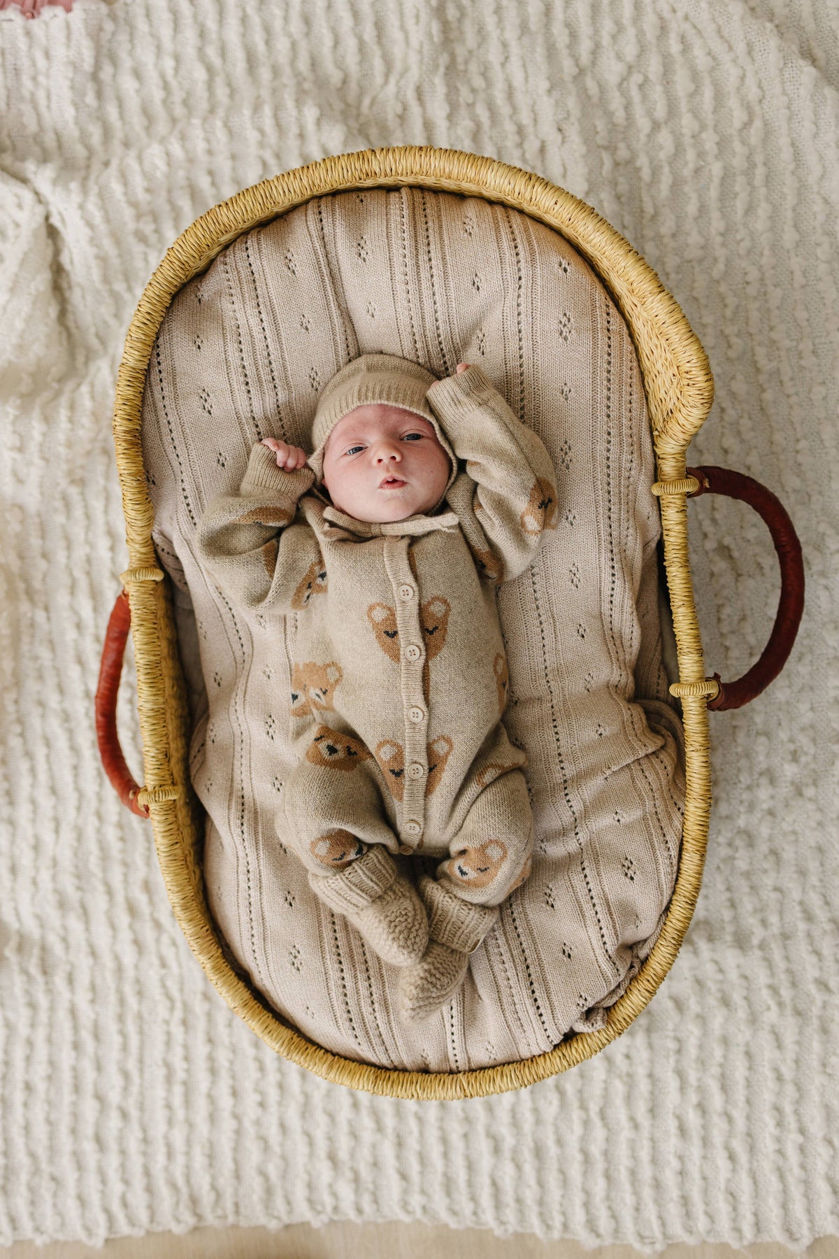 Luna + Luca Bear Cashmere Luxe Set: Brown