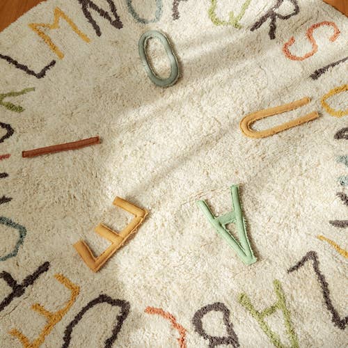 Washable Play Rug ABC