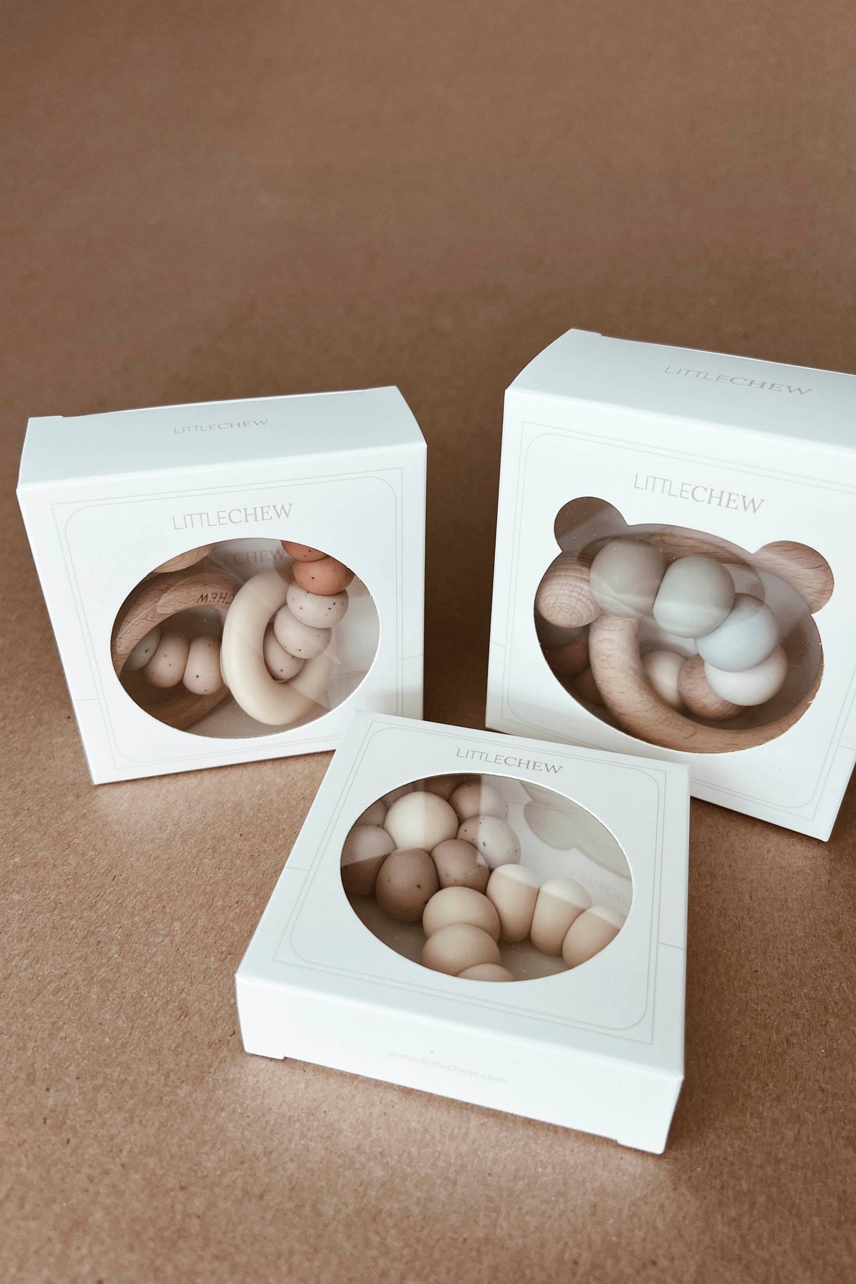Freezer Teether, Chamomile in Blush