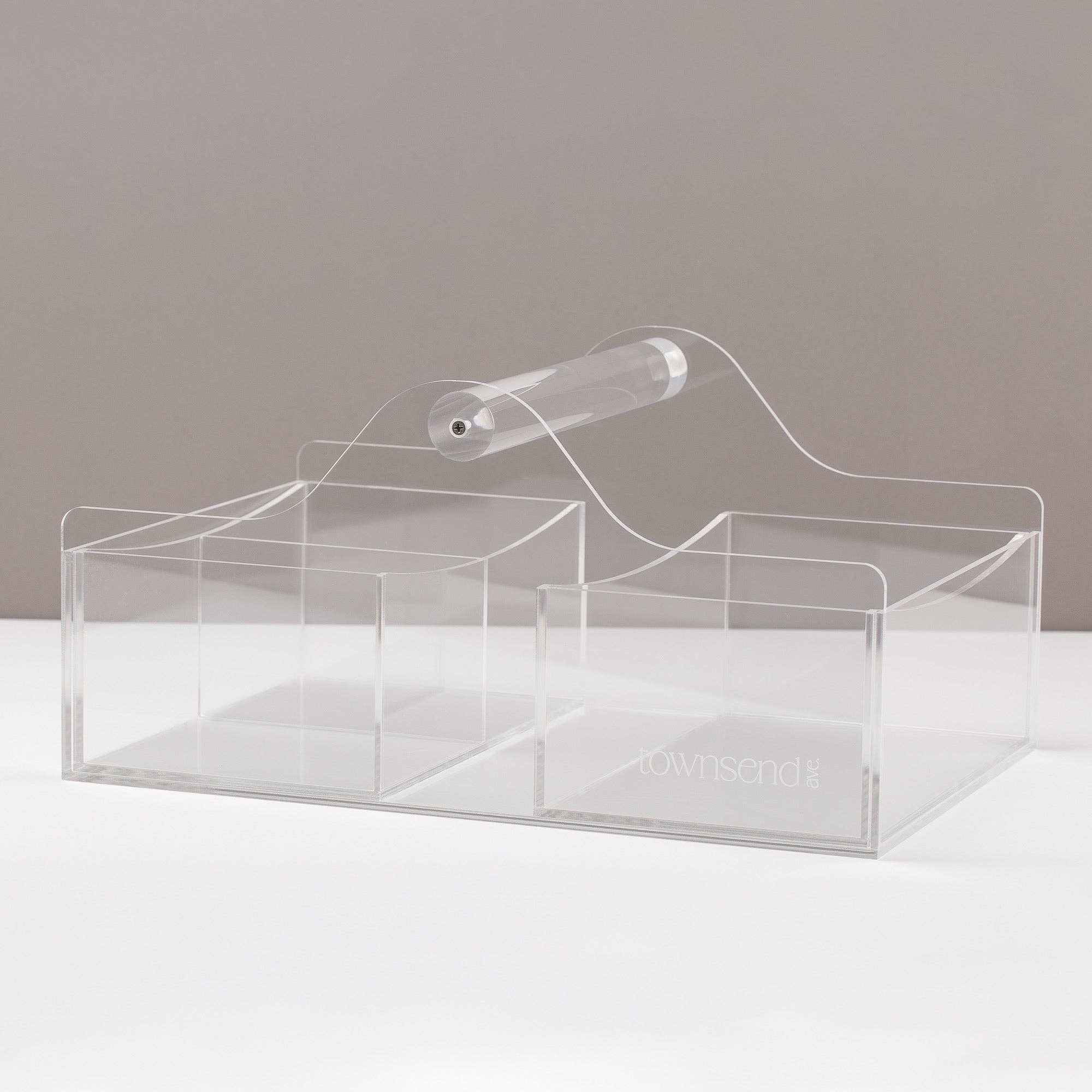 Acrylic Diaper Caddy