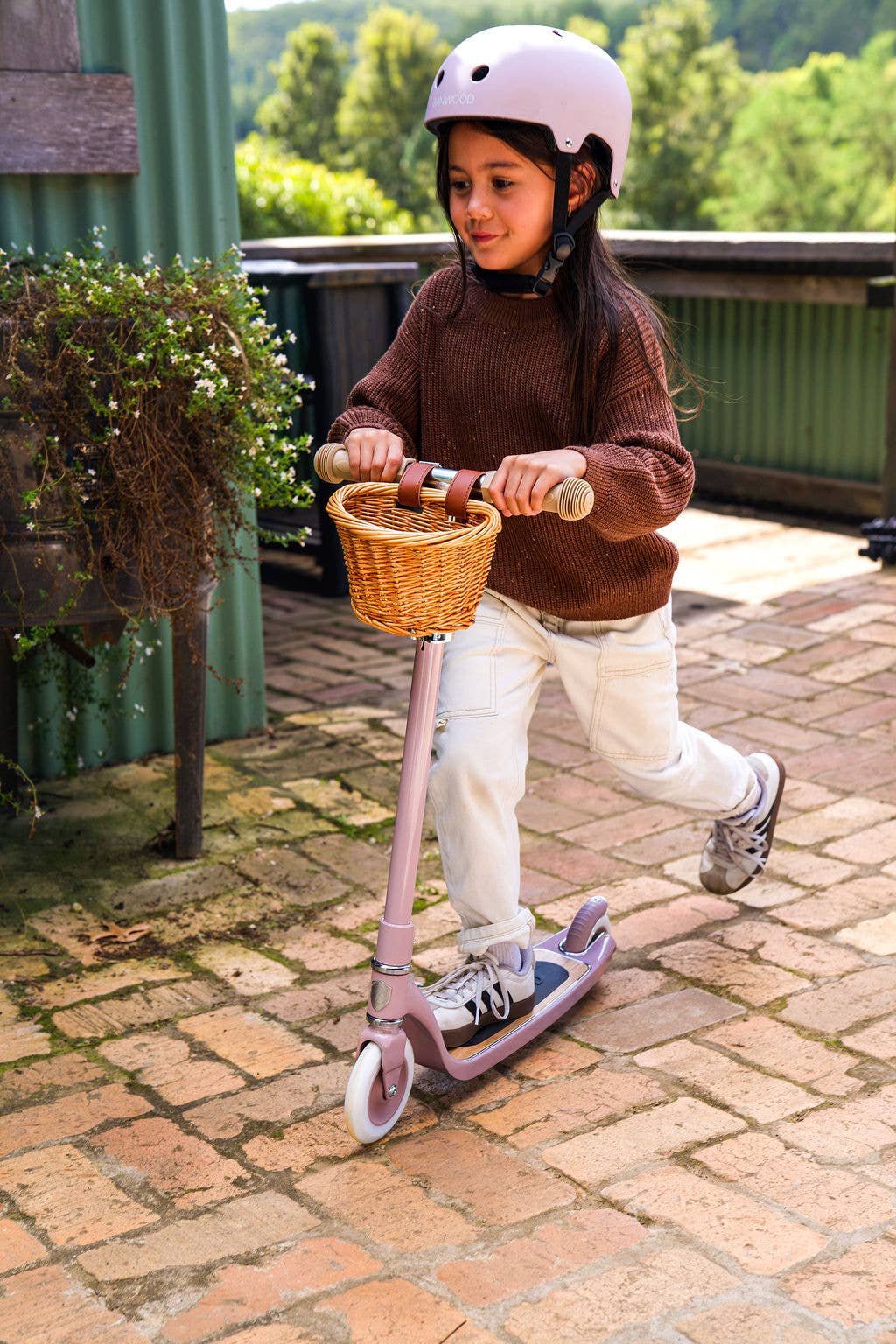 Banwood Vintage Maxi Scooter - Dusty Pink