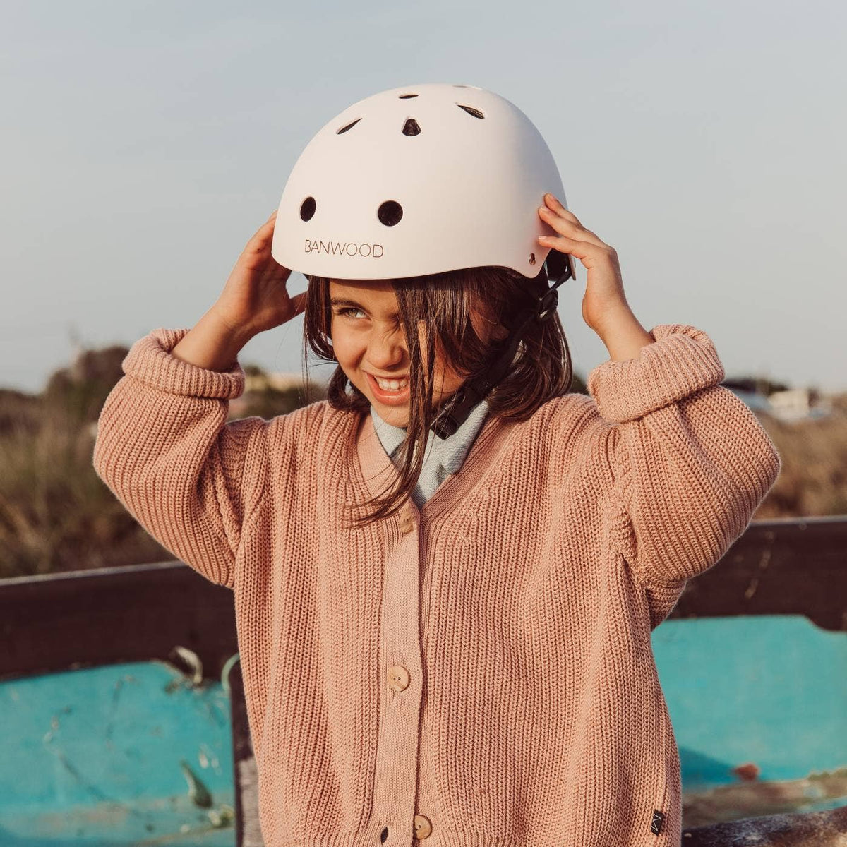 Banwood Classic Helmet - Matte Dusty Pink