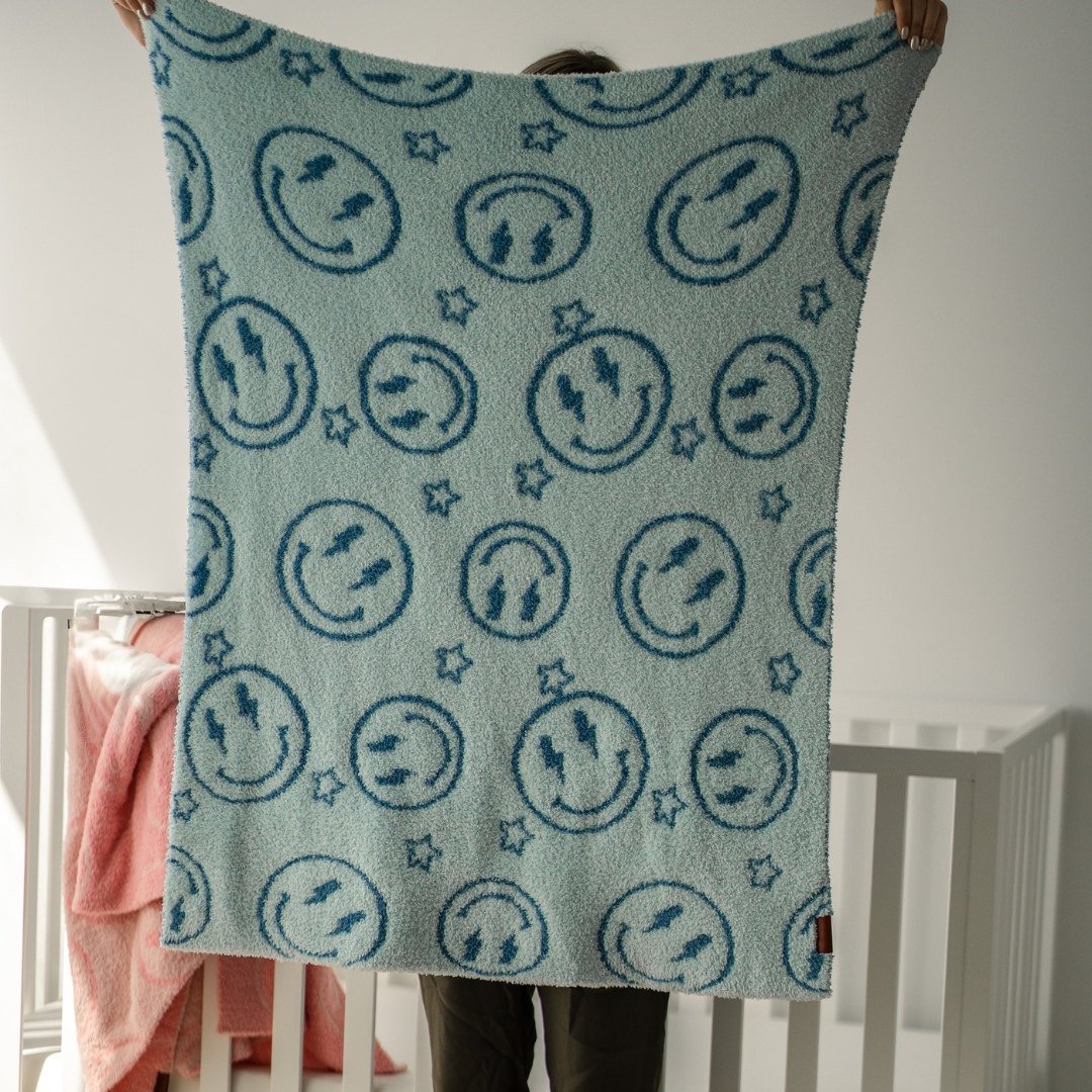 Plush Blankets - 30" x 40"| LE Prints: Desert-dinos