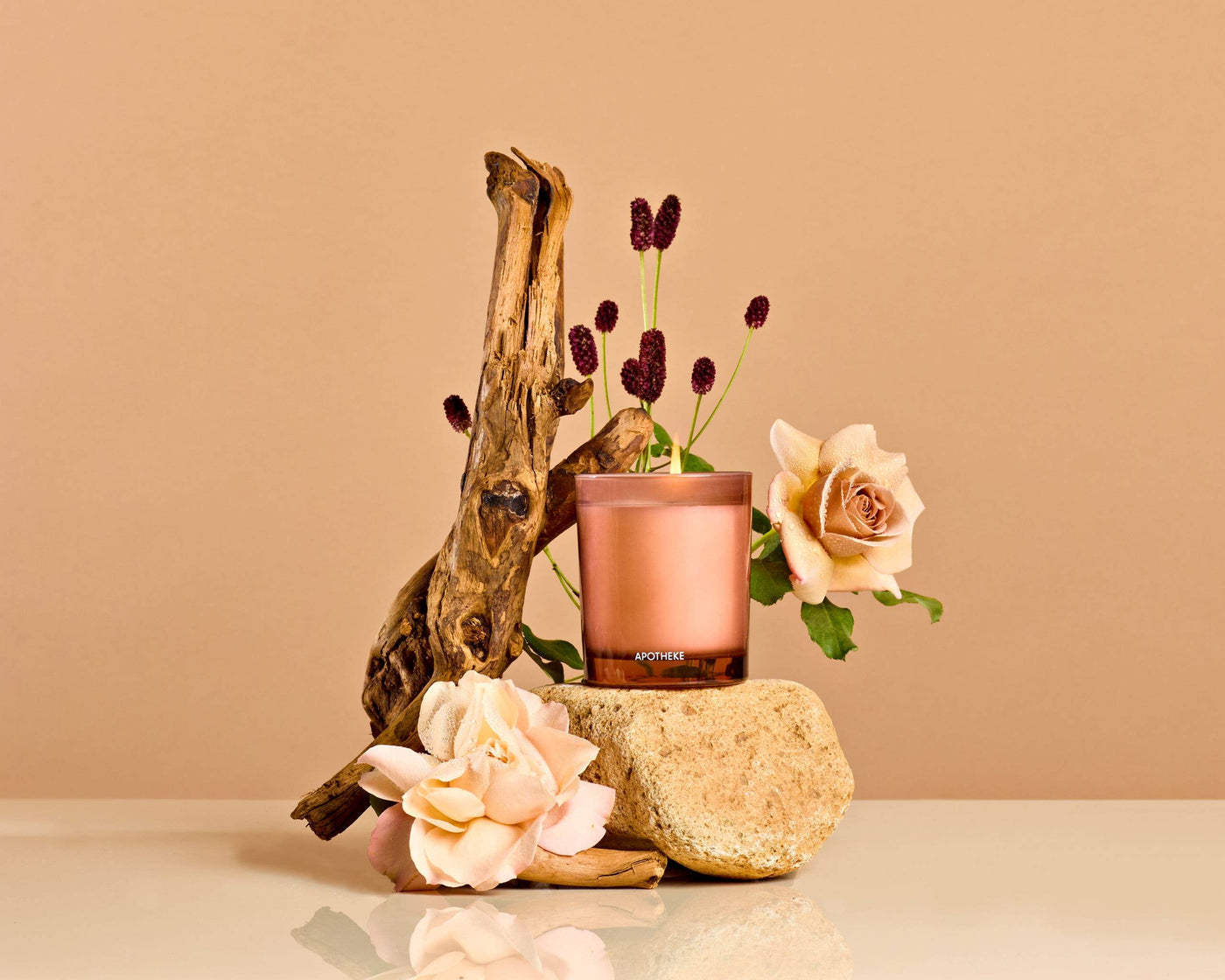 Santal Rock Rose Petite Candle