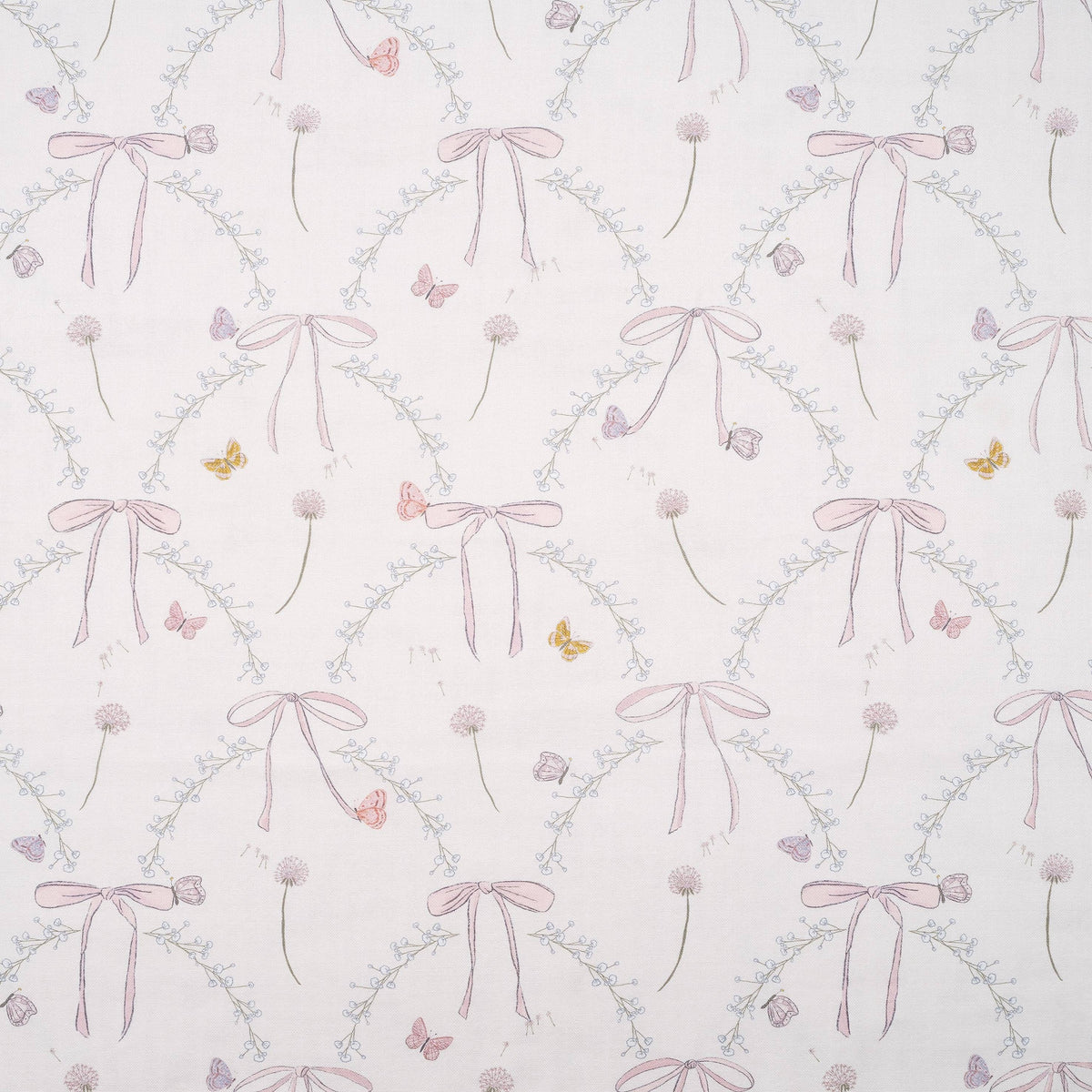 Bows & Butterfly Kisses Swaddle - Pink