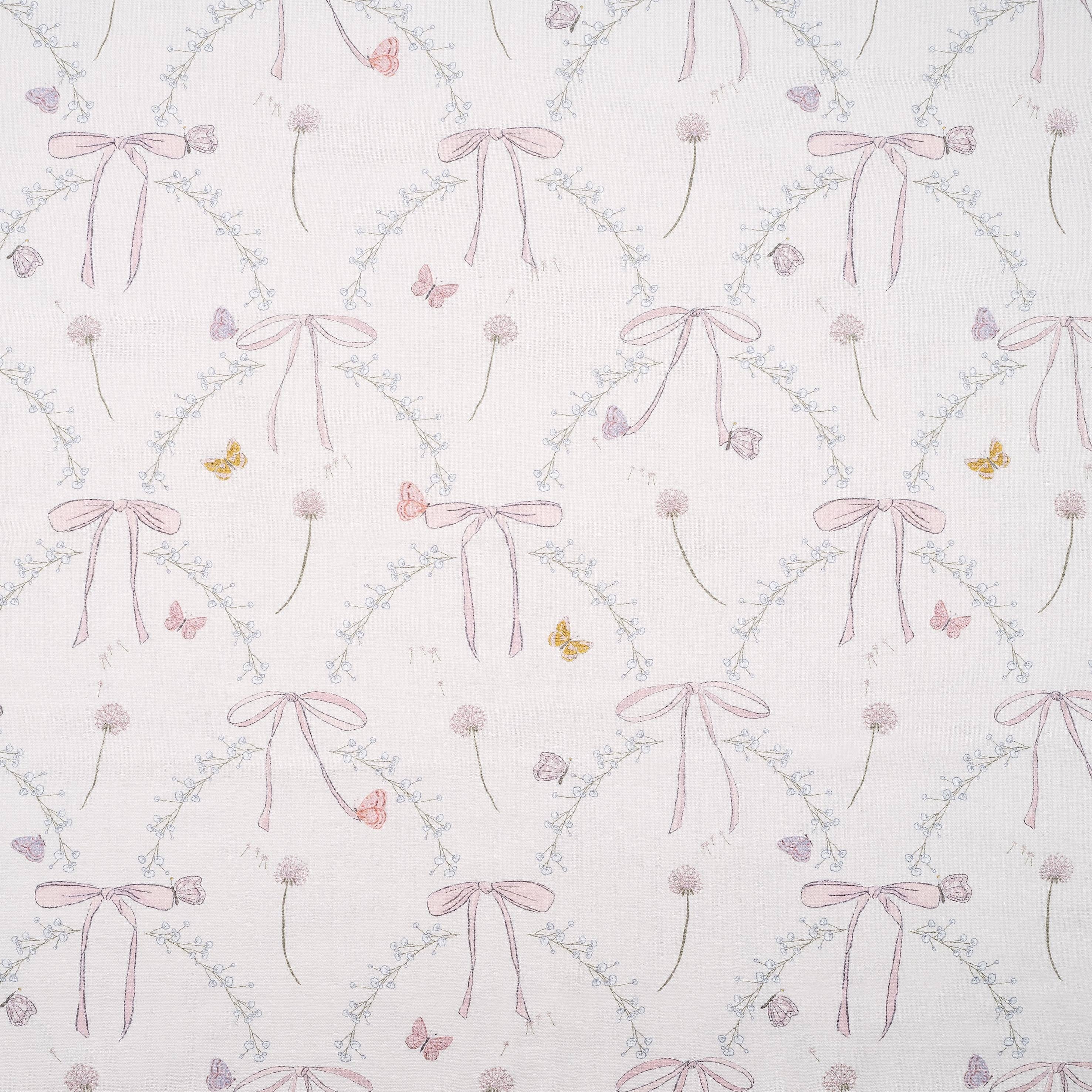 Bows & Butterfly Kisses Swaddle - Pink