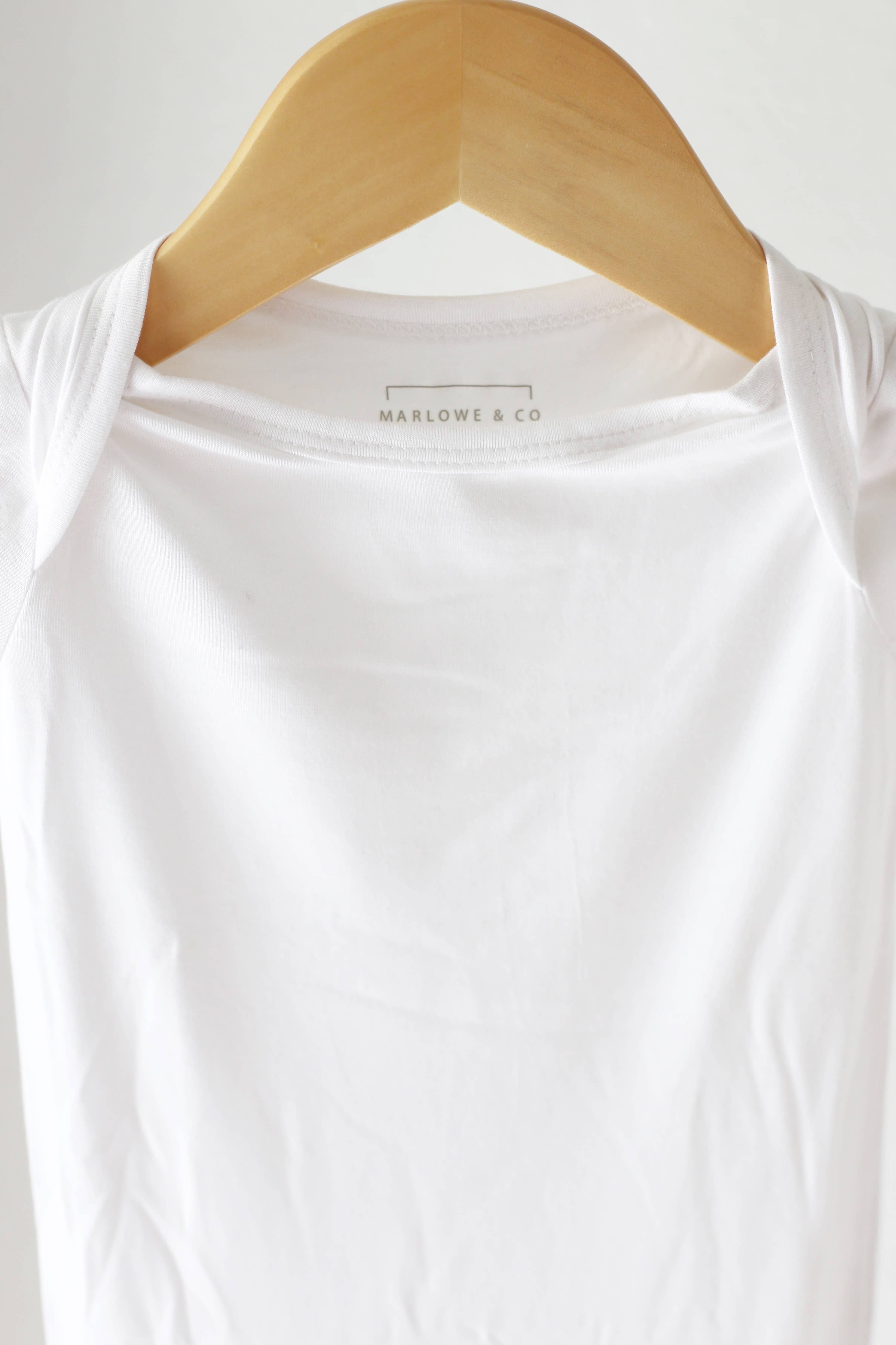 Bamboo Knotted Gown - Cloud White