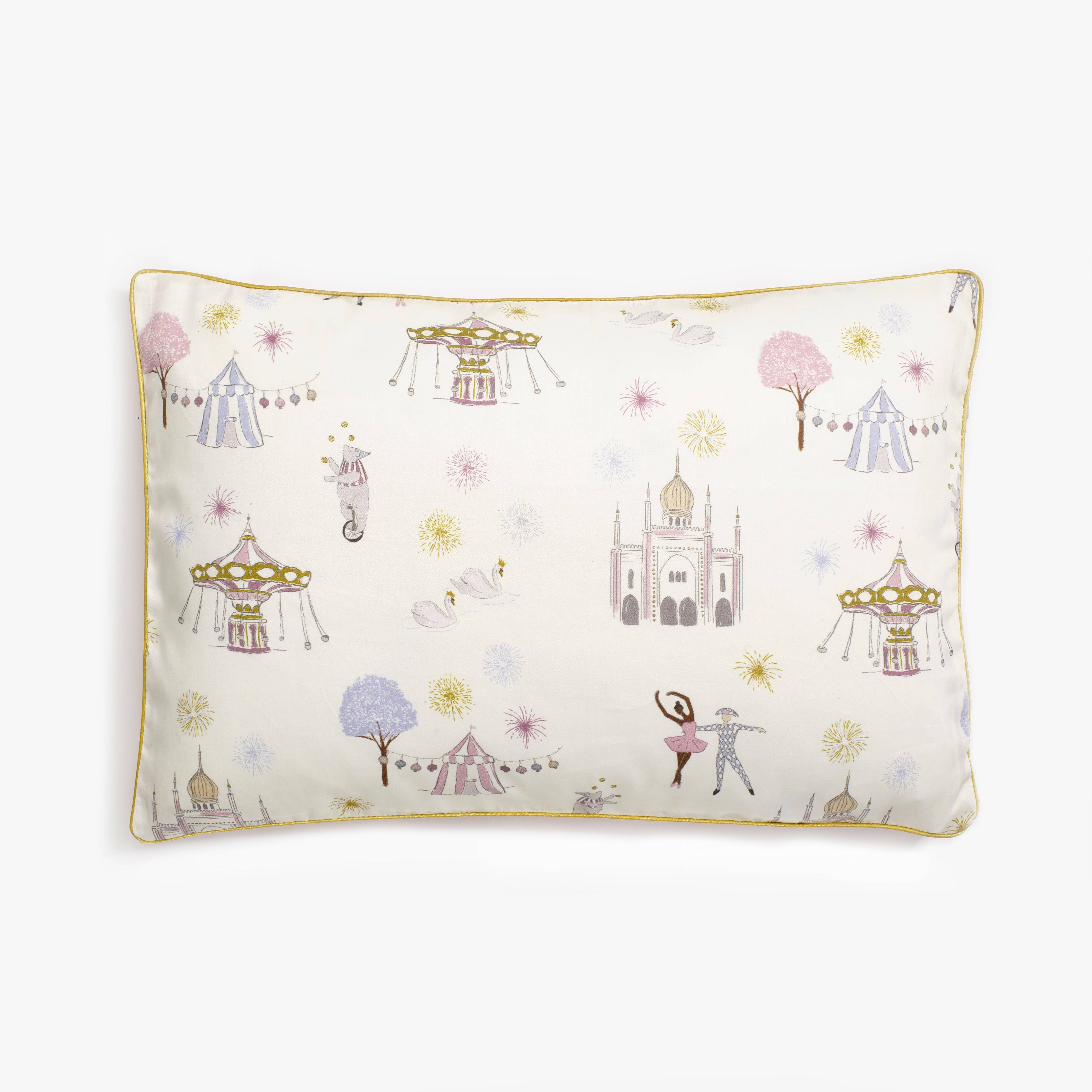 Adventures in Wonderland Toddler Pillow - Rose: Set (Pillowcase + Down Insert)